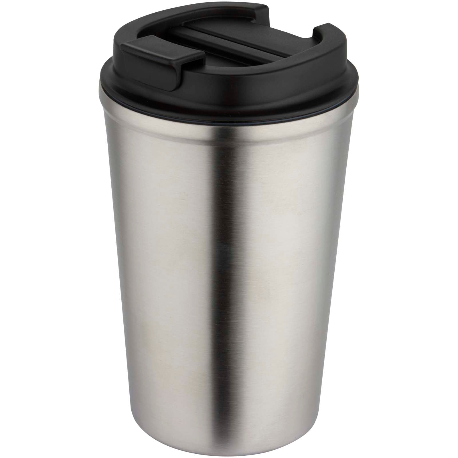 Newport 350 ml doppelwandiger, vakuumisolierter Becher aus Edelstahl – Mattsilber