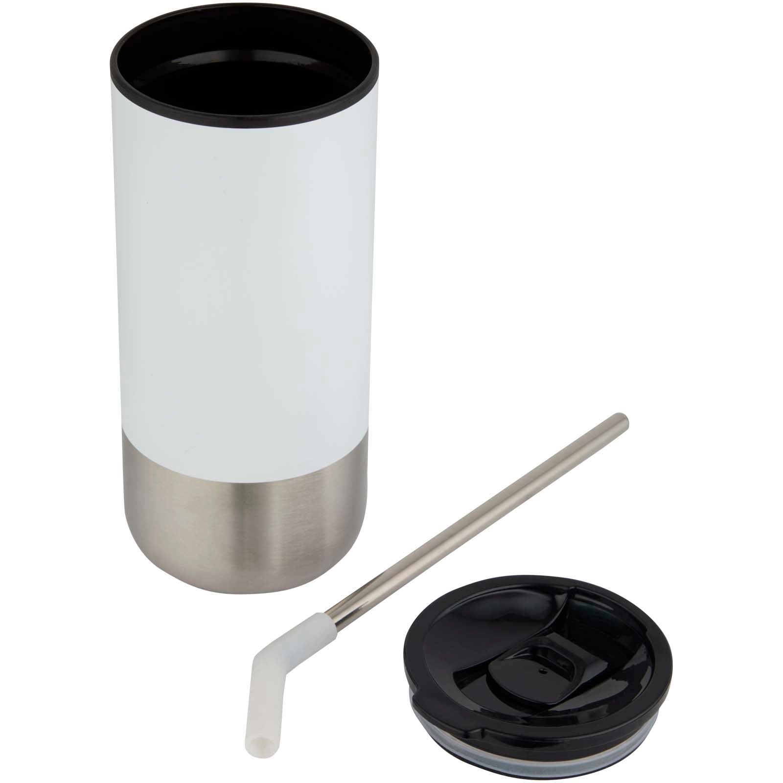 Grayson 480 ml RCS recycelter Isolierbecher mit Trinkhalm