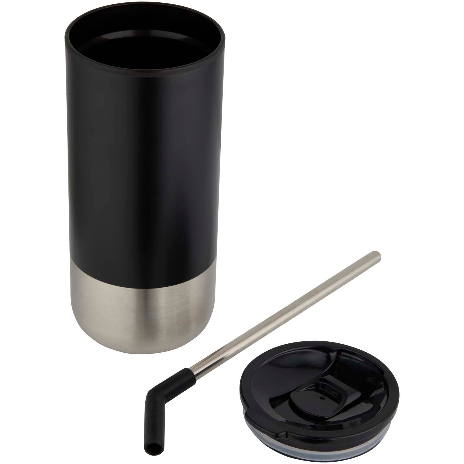 Grayson 480 ml RCS recycelter Isolierbecher mit Trinkhalm