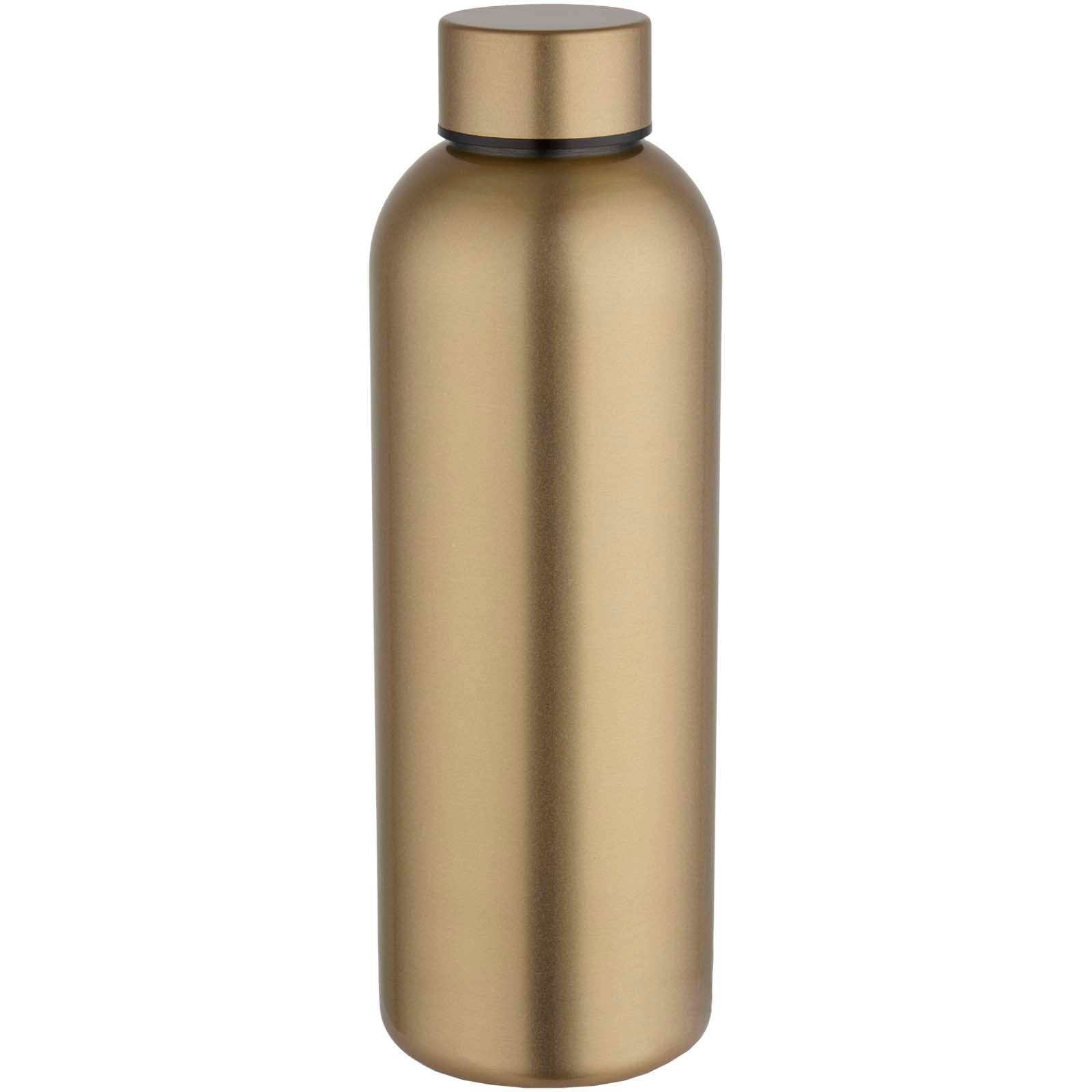 Spring 750 ml RCS-zertifizierte einwandige Trinkflasche aus recyceltem Edelstahl – Gold