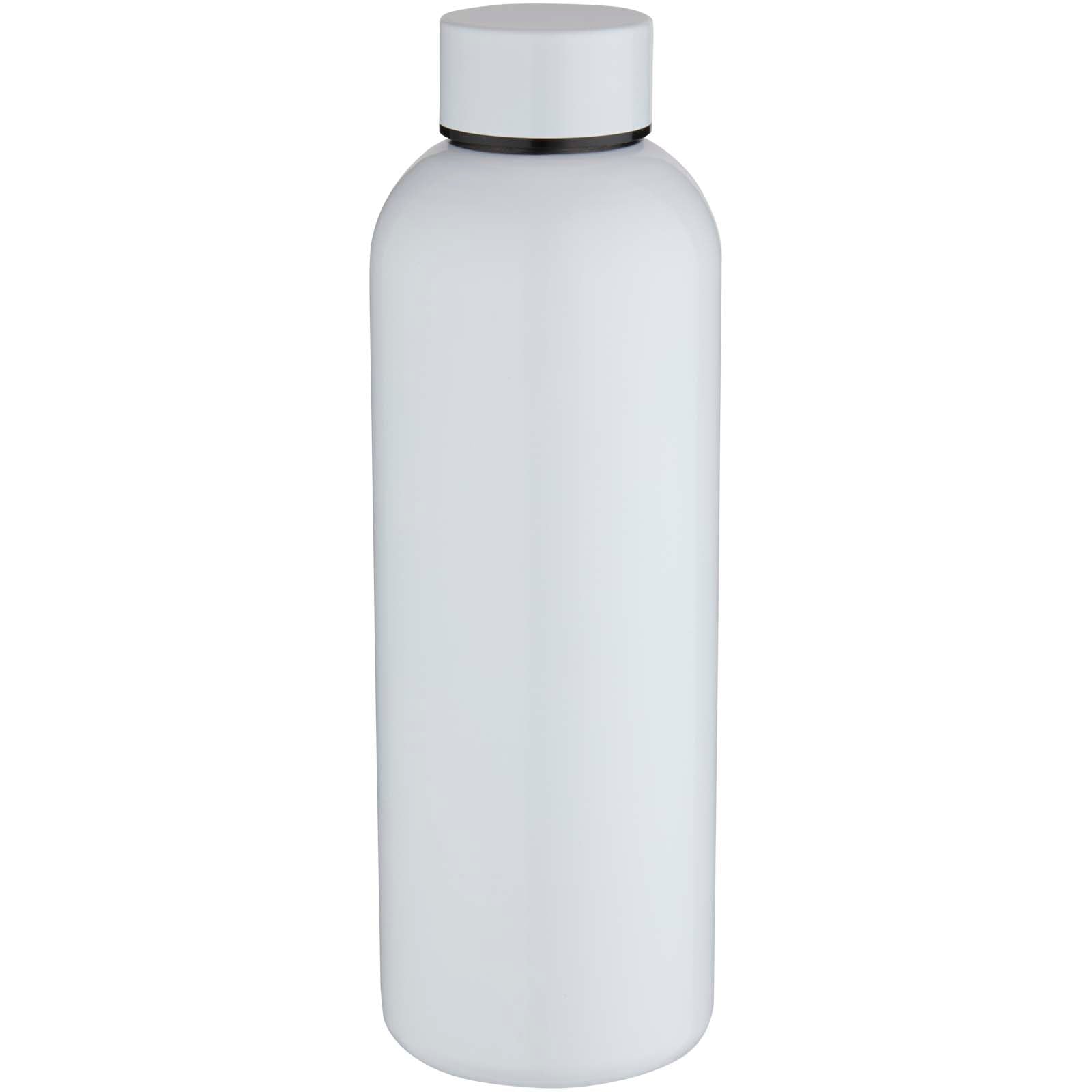 Spring 750 ml RCS-zertifizierte einwandige Sublimation Trinkflasche aus recyceltem Edelstahl – Weiss