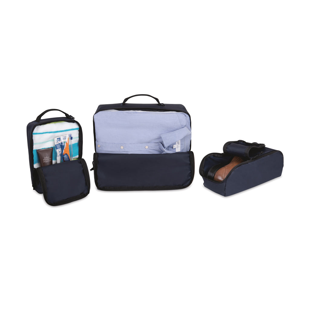 Renew AWARE™ rPET 3-teiliges Packing-Cube-Set – Ansicht 3