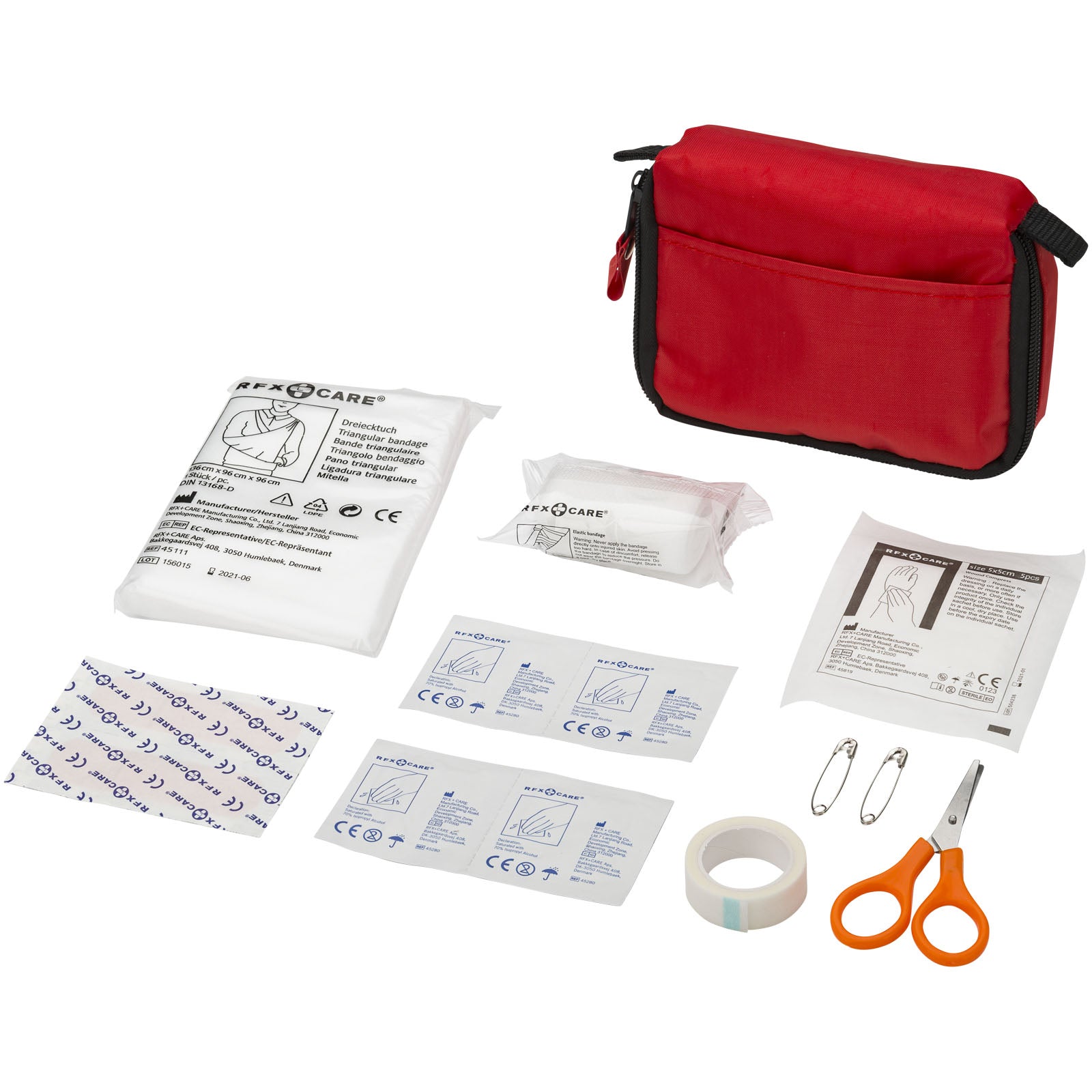 Save-me 19-teiliges Erste-Hilfe-Set – Rot