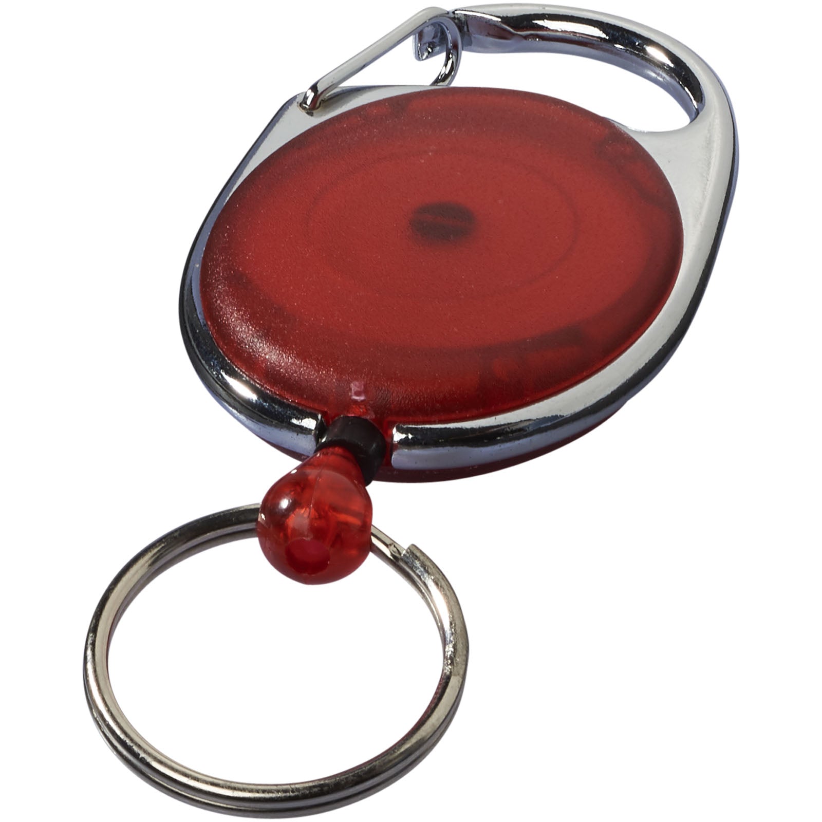 Gerlos Schlüsselkette mit Rollerclip – Rot