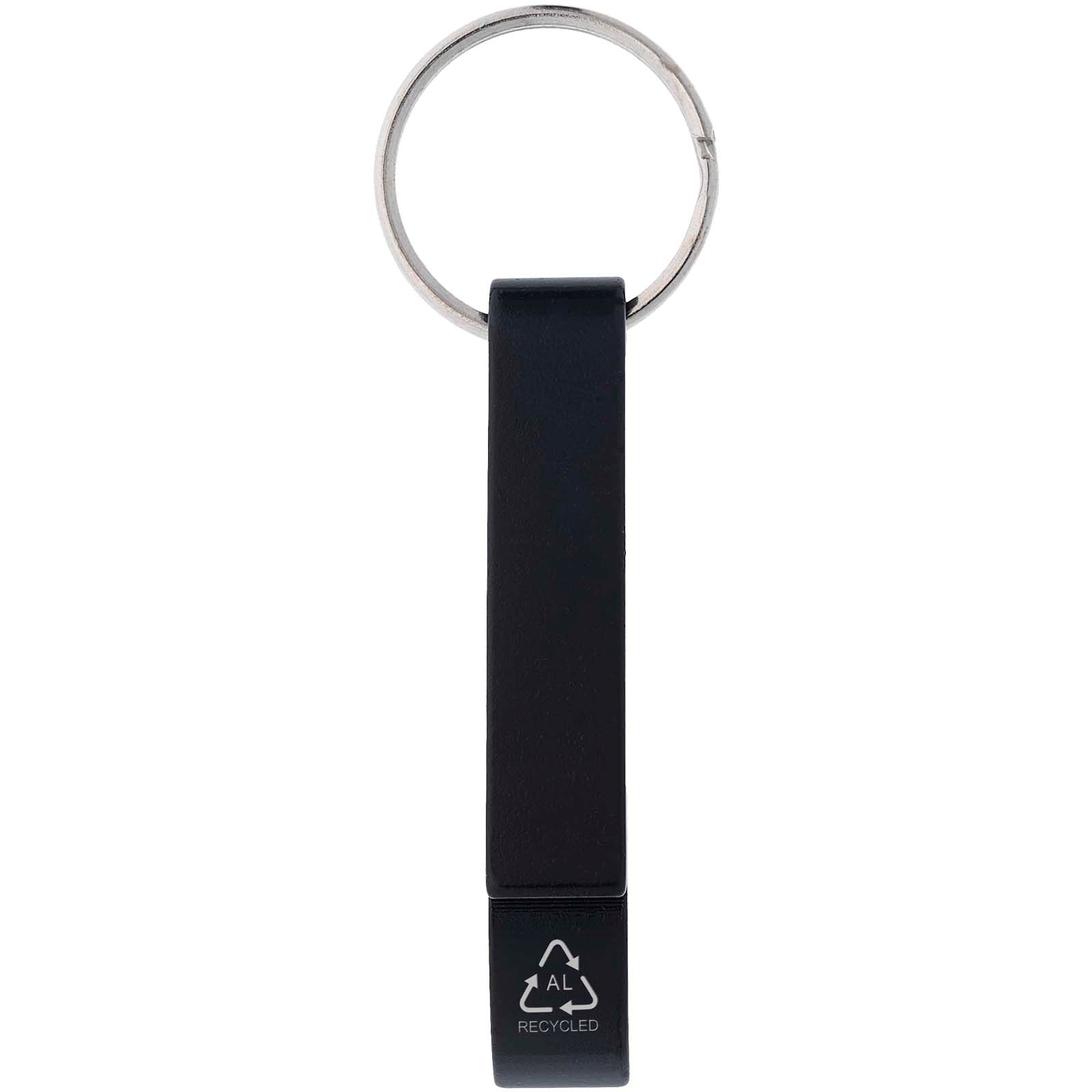 Tao Schlüsselanhänger mit Flaschen- und Dosenöffner aus recyceltem RCS Aluminium