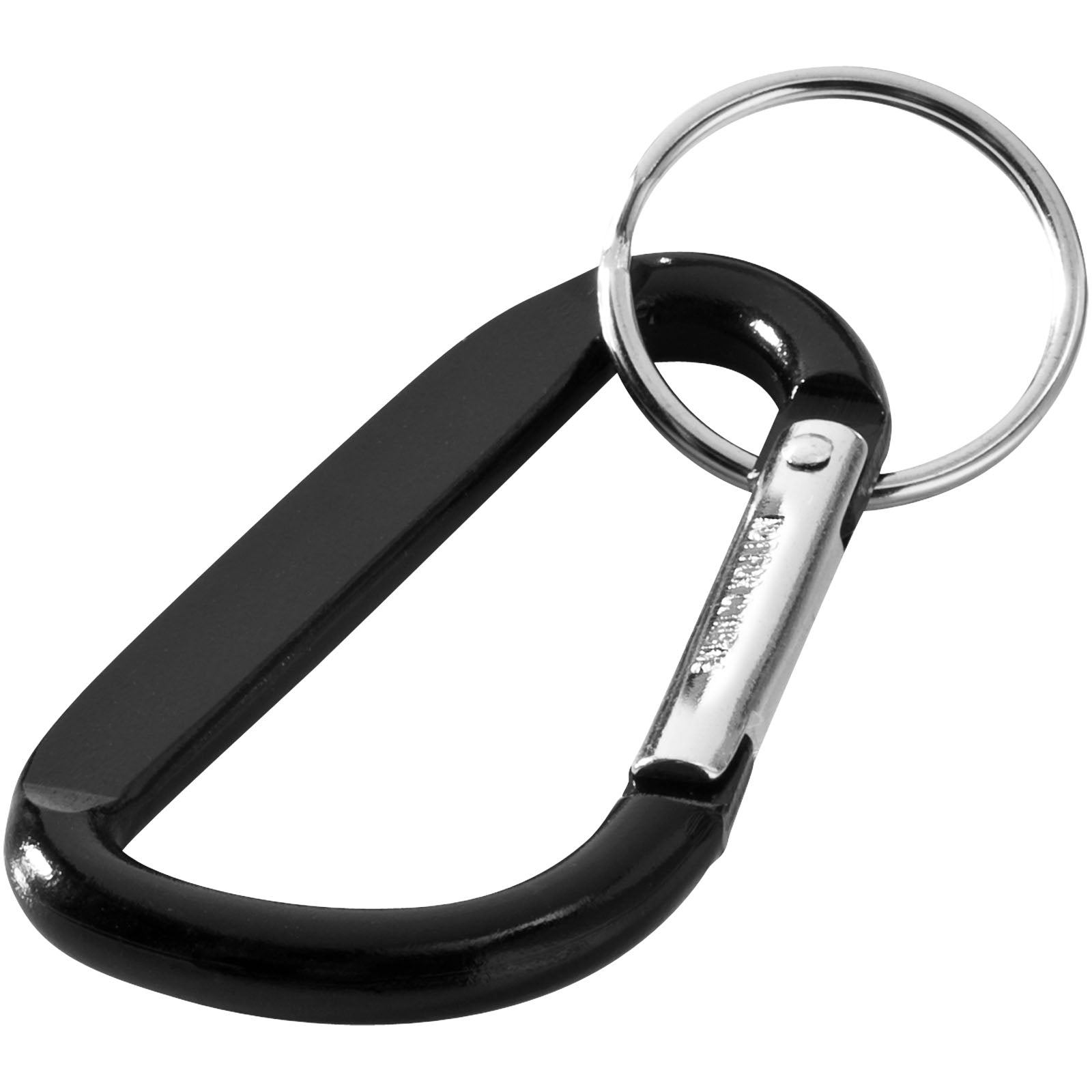 Timor RCS Karabiner Schlüsselanhänger aus recyceltem Aluminium – Schwarz
