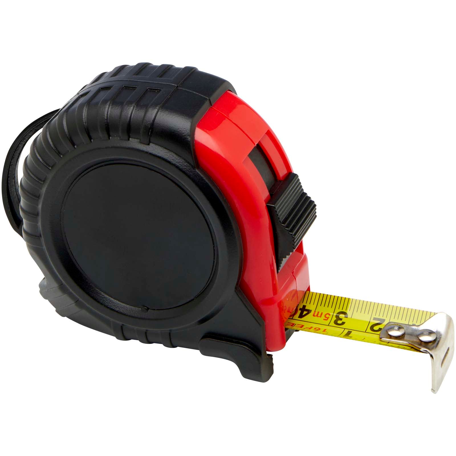 Score 5 Meter Maßband mit Gürtelclip – Rot
