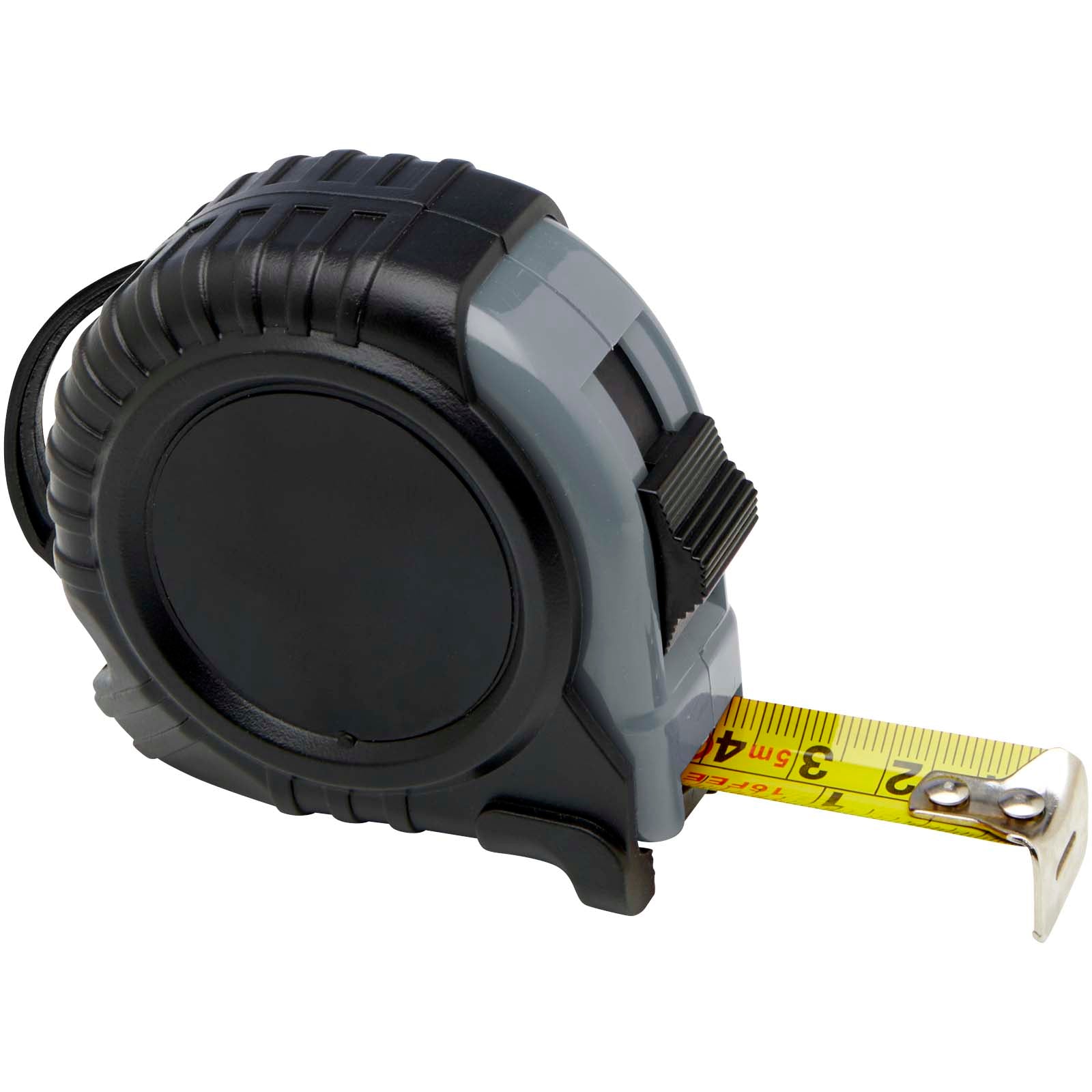 Score 5 Meter Maßband mit Gürtelclip – Grau