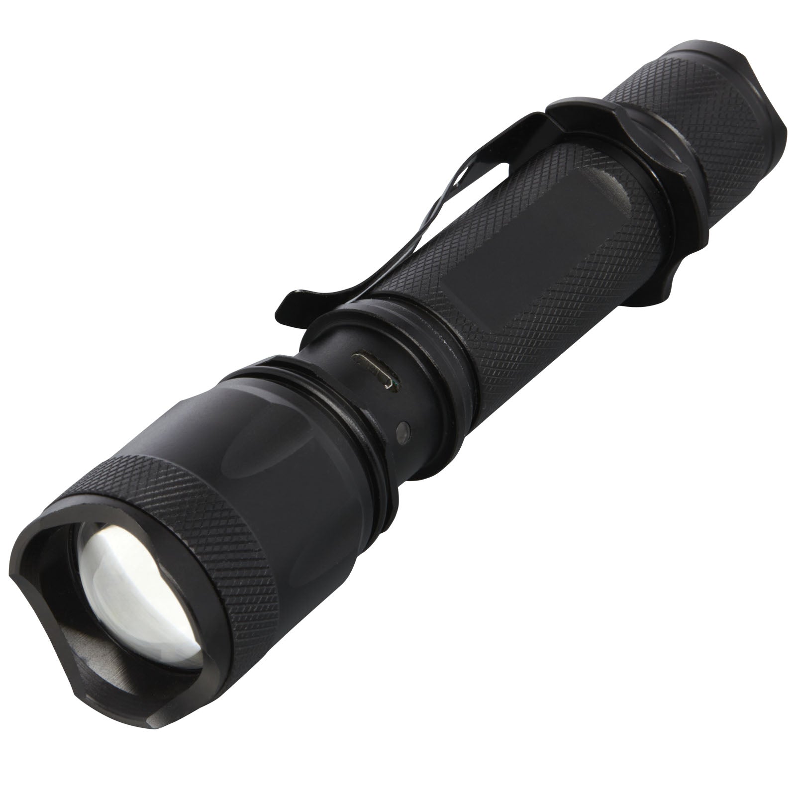 Mears wiederaufladbare taktische 5W Taschenlampe – Schwarz