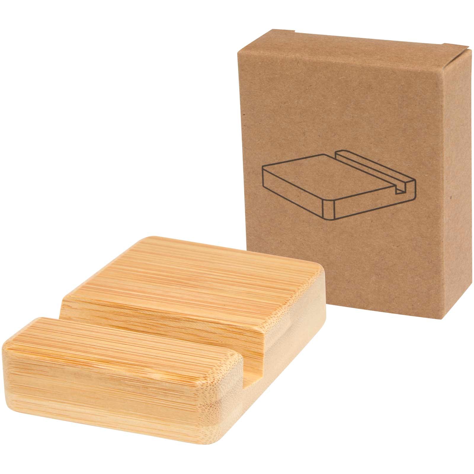 Ebla Smartphonehalterung aus Bambus – Holz