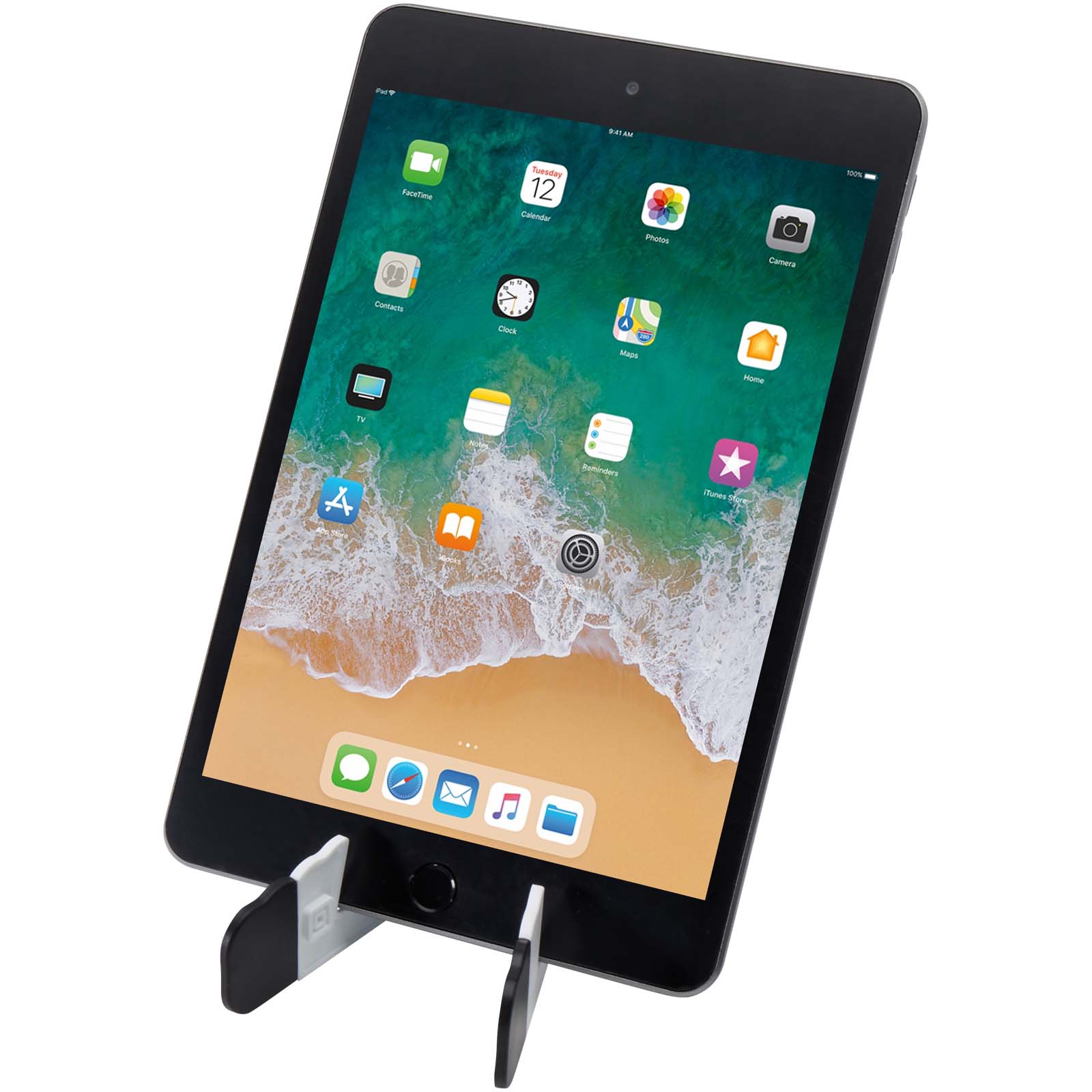 Buna faltbare Tablet- und Smartphonehalterung aus recyceltem Kunststoff