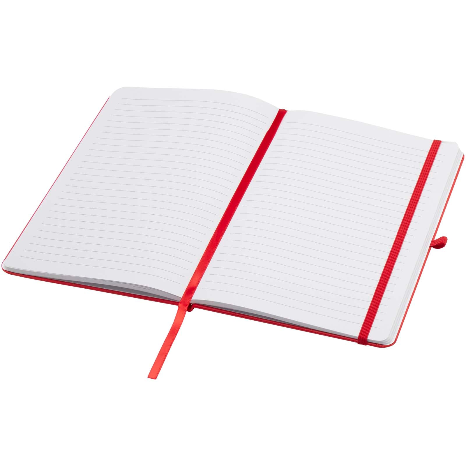Teak A5 Hardcover Notizbuch, liniert, aus recyceltem Material