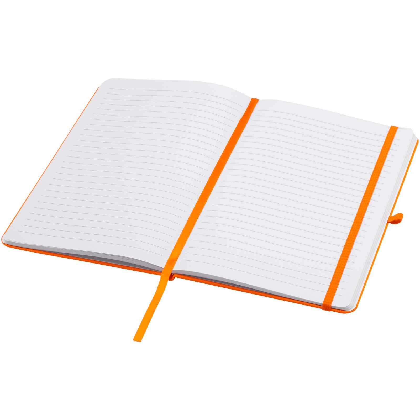 Teak A5 Hardcover Notizbuch, liniert, aus recyceltem Material