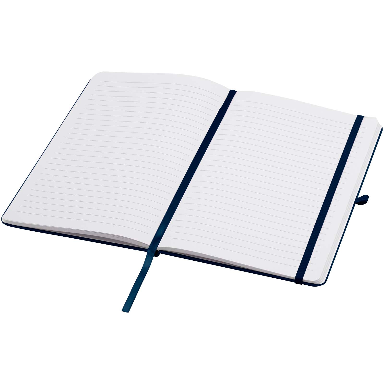 Teak A5 Hardcover Notizbuch, liniert, aus recyceltem Material