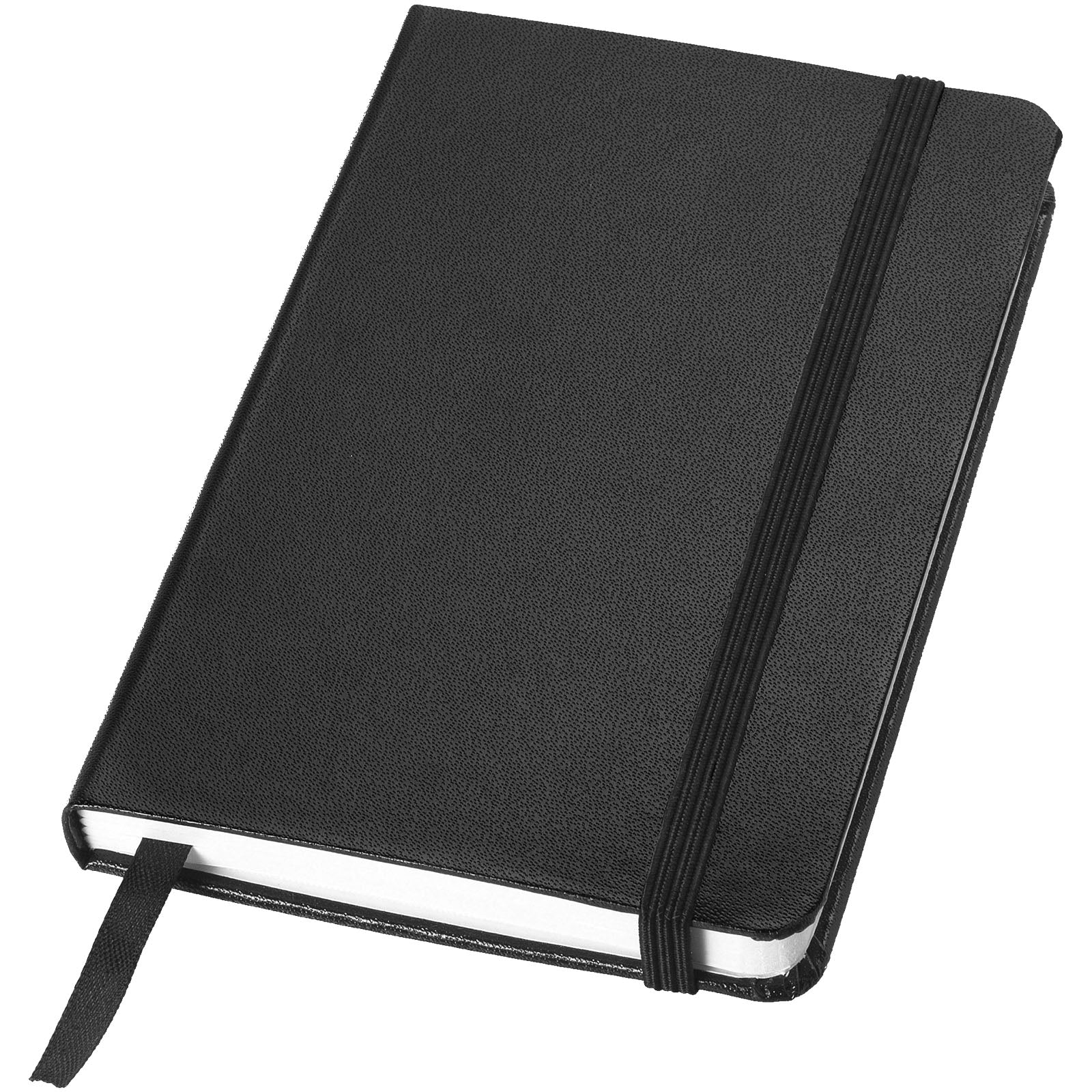 Classic A6 Hard Cover Notizbuch – Schwarz