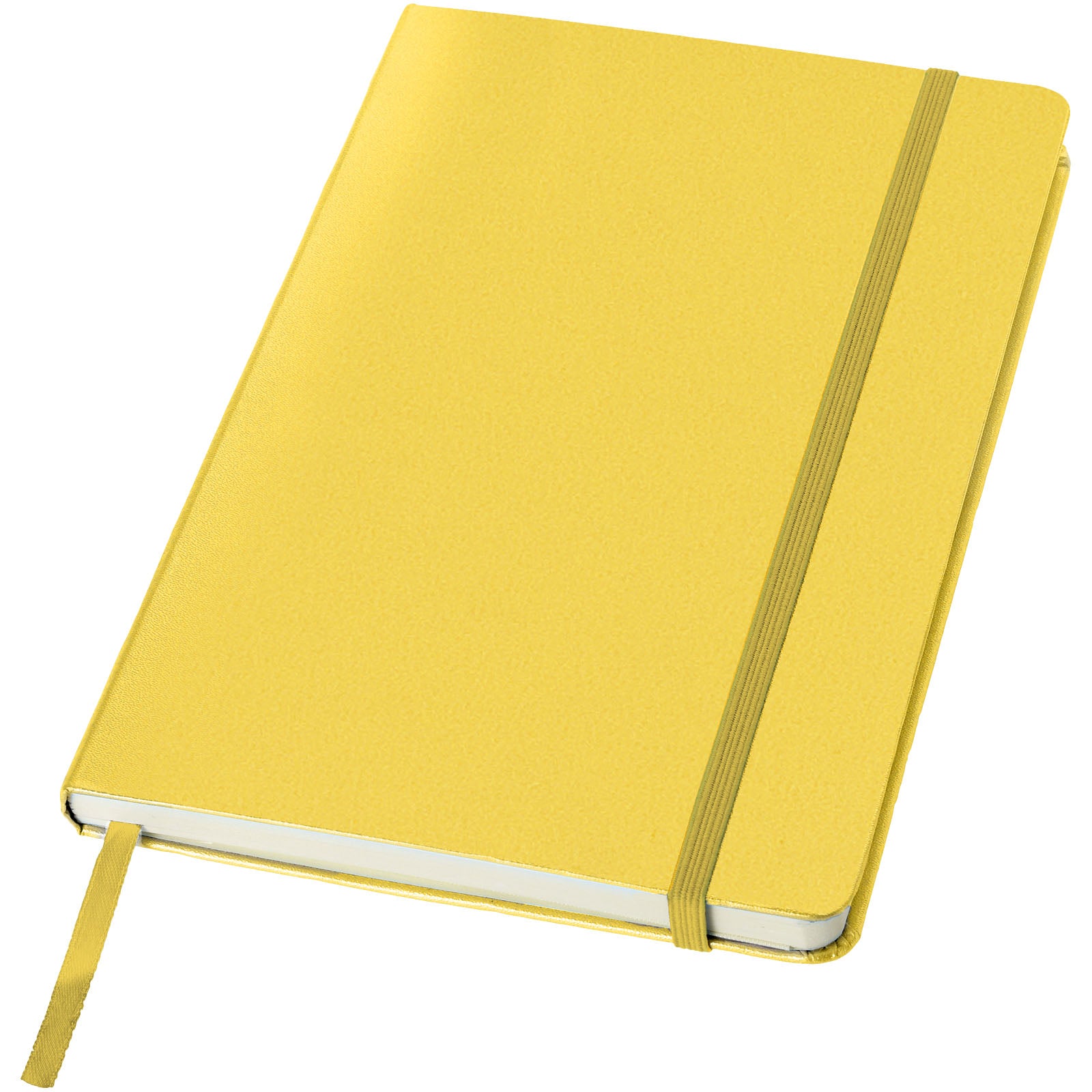 Classic A5 Hard Cover Notizbuch – Gelb