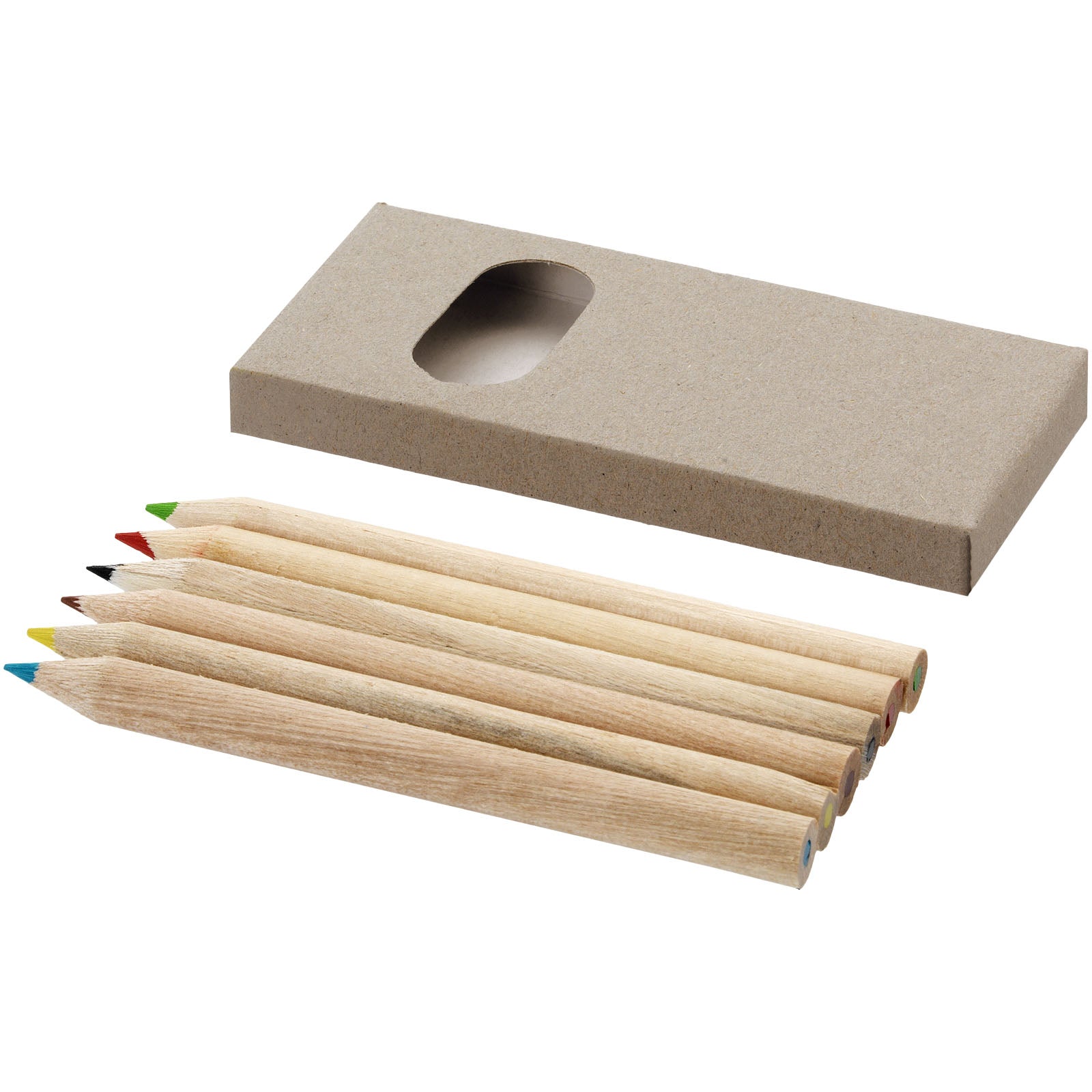 Ayola 6-teiliges Buntstiftset – Natur