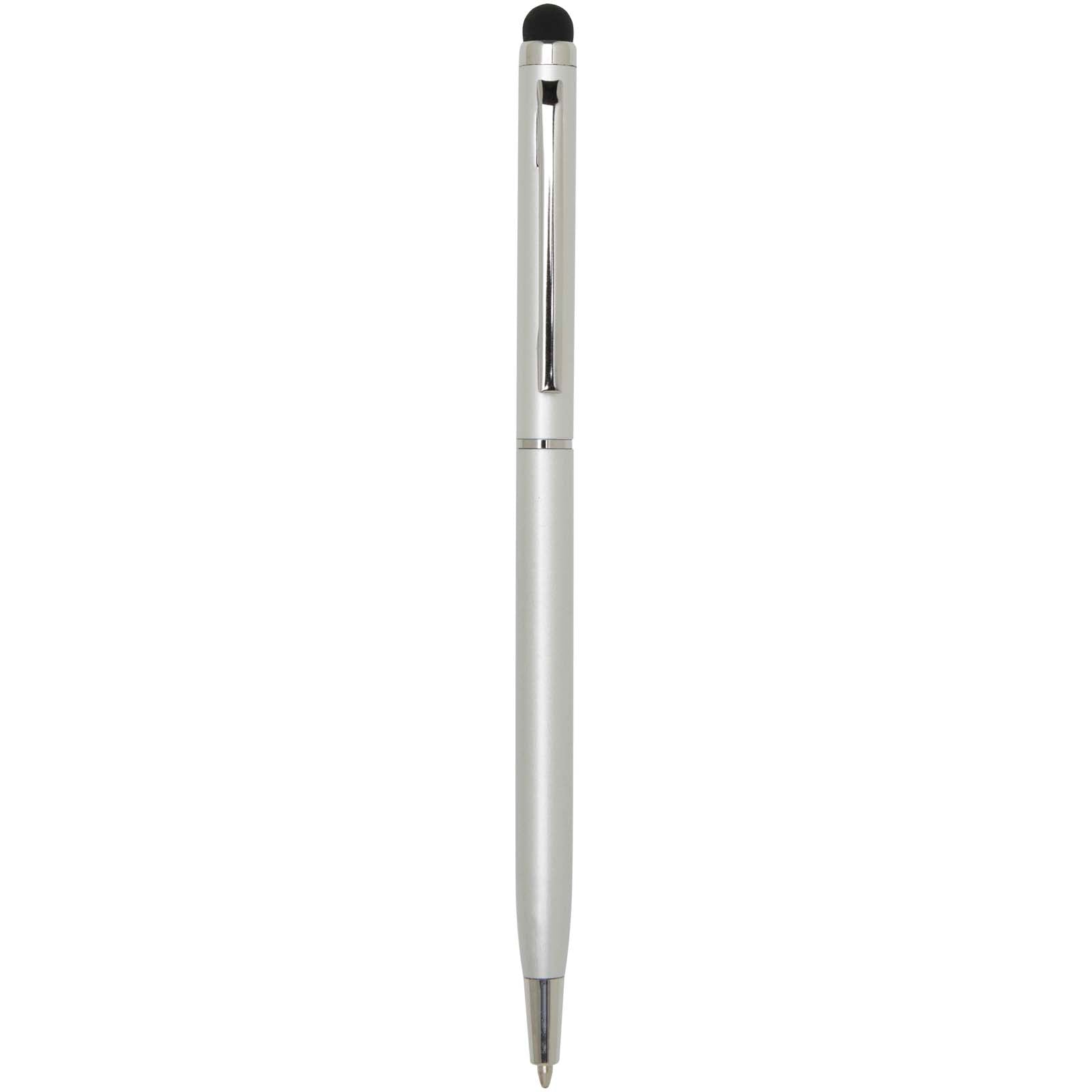 Ore Stylus Aluminium Kugelschreiber (blaue Mine) – Silber