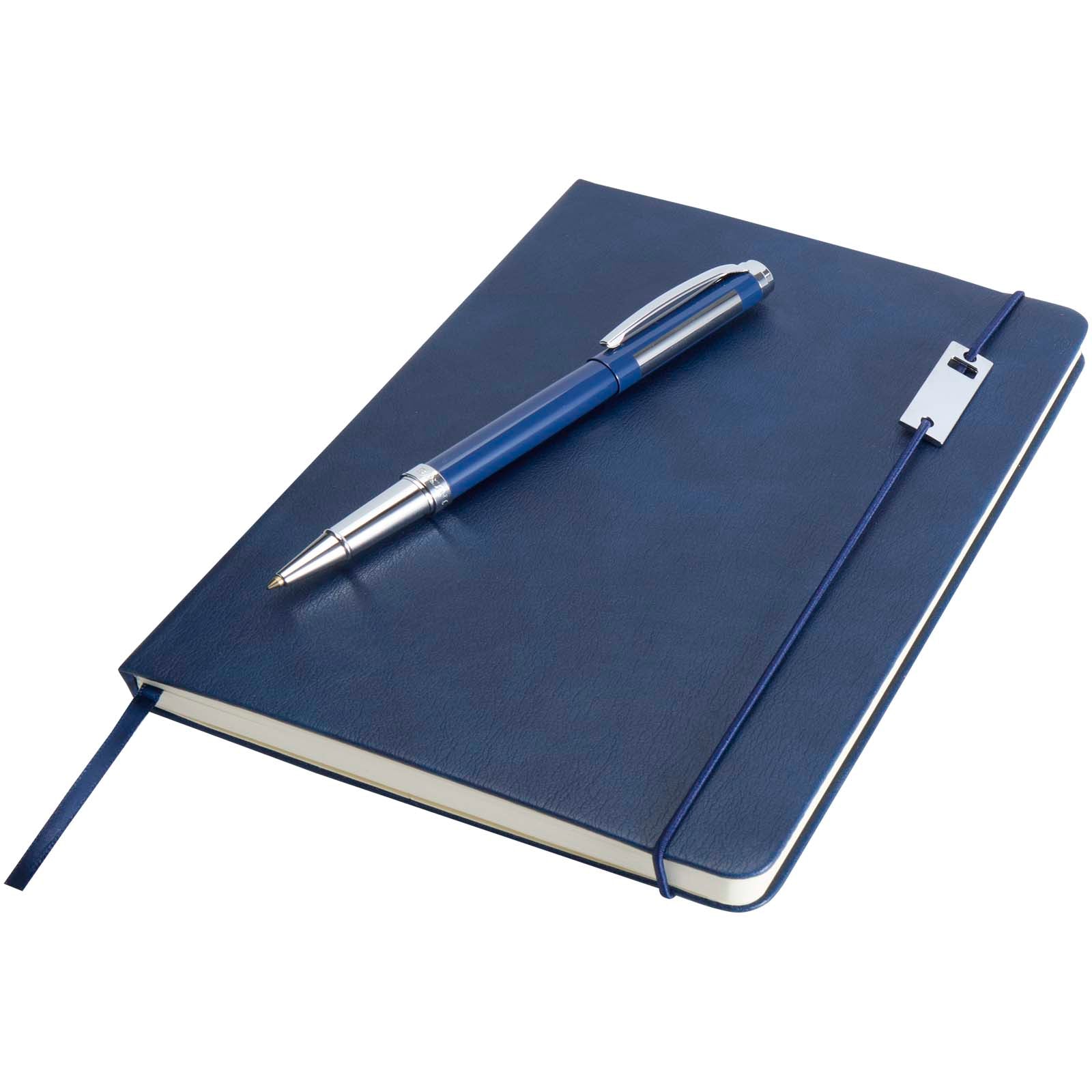 Legato Elegance A5 Hardcover Notizbuch mit Tintenroller Set
