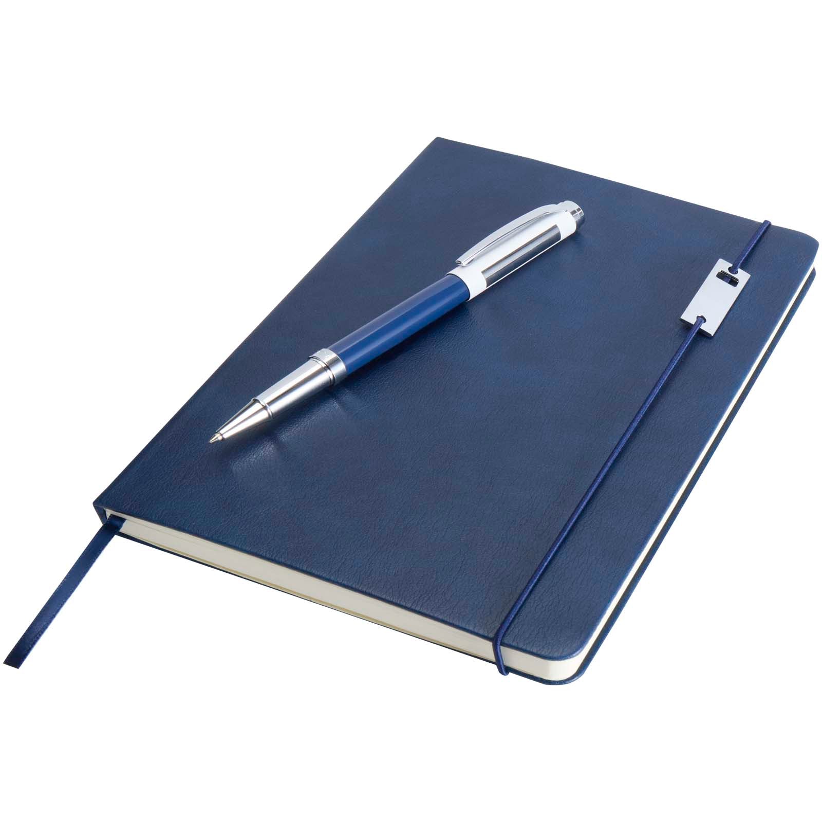 Legato Elegance A5 Hardcover Notizbuch mit Tintenroller Set