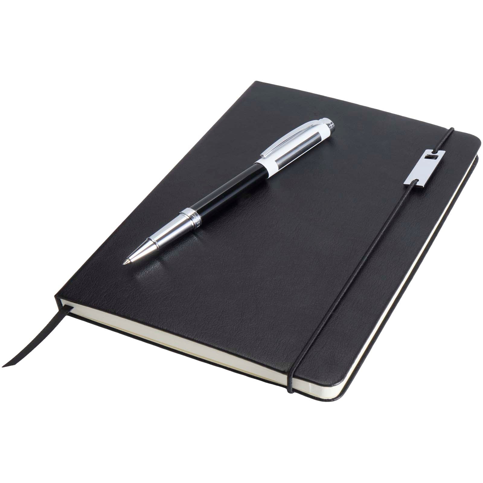 Legato Elegance A5 Hardcover Notizbuch mit Tintenroller Set