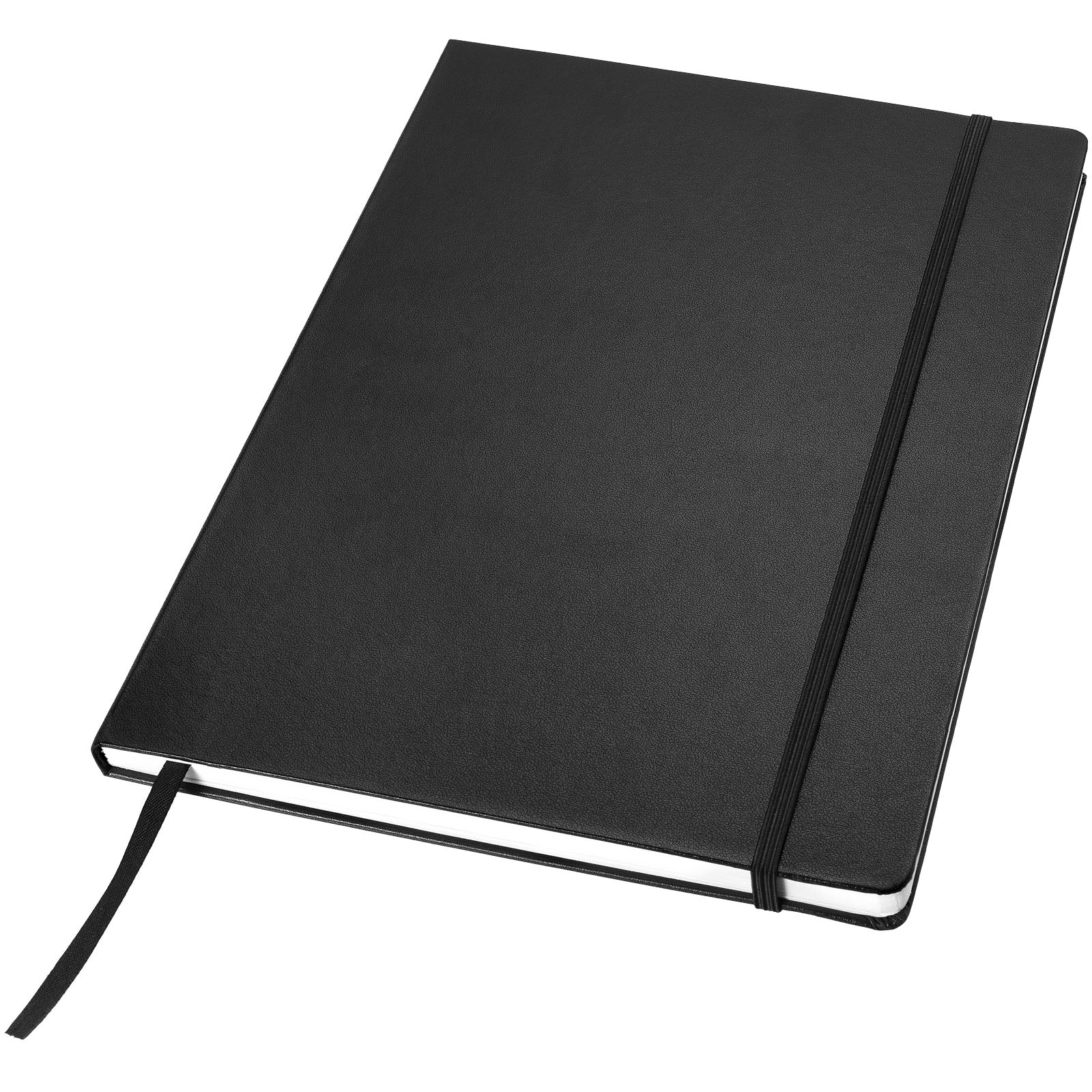 Executive A4 Hard Cover Notizbuch – Schwarz
