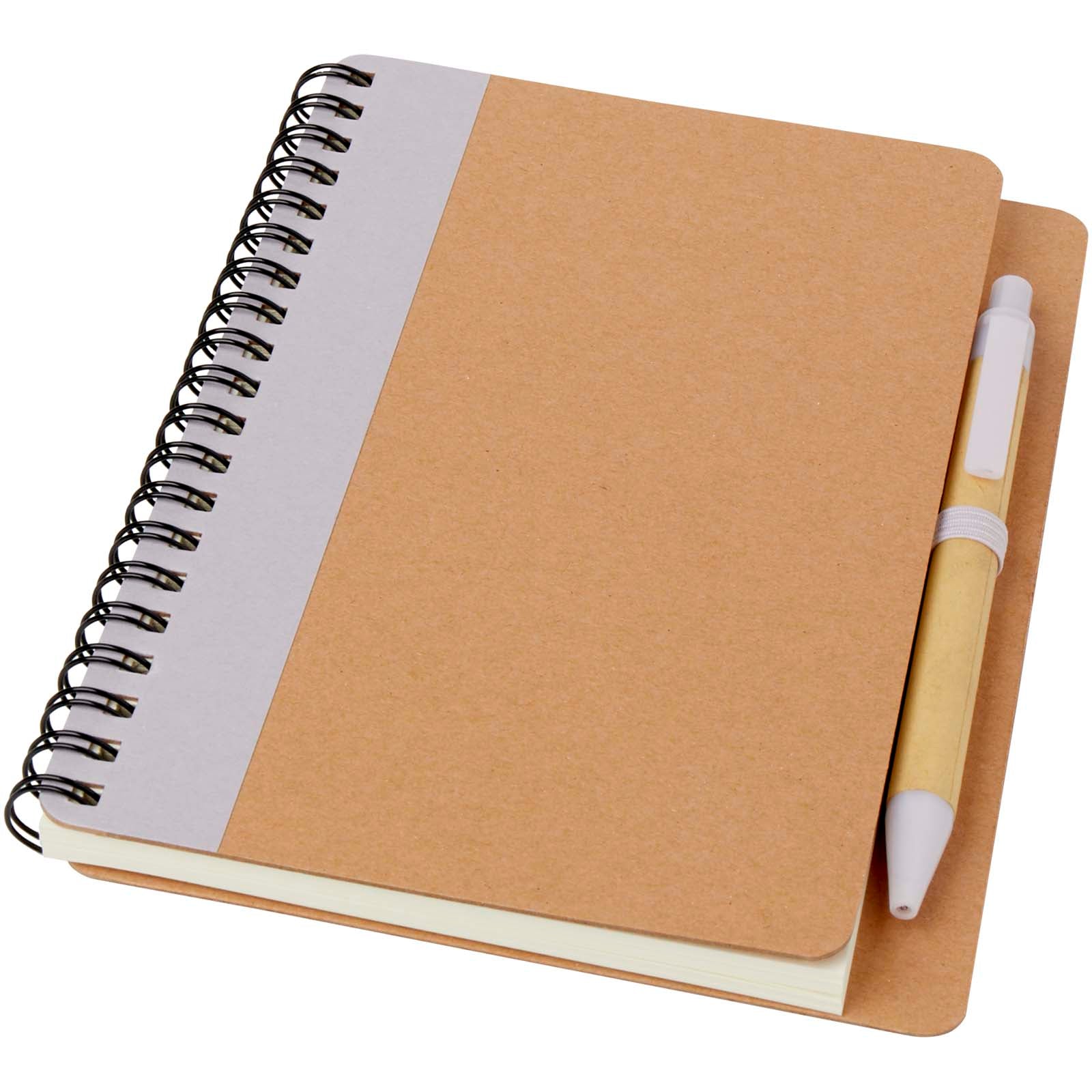 Priestly A6 Recycling Notizbuch mit Stift – Fliederfarben und Natur