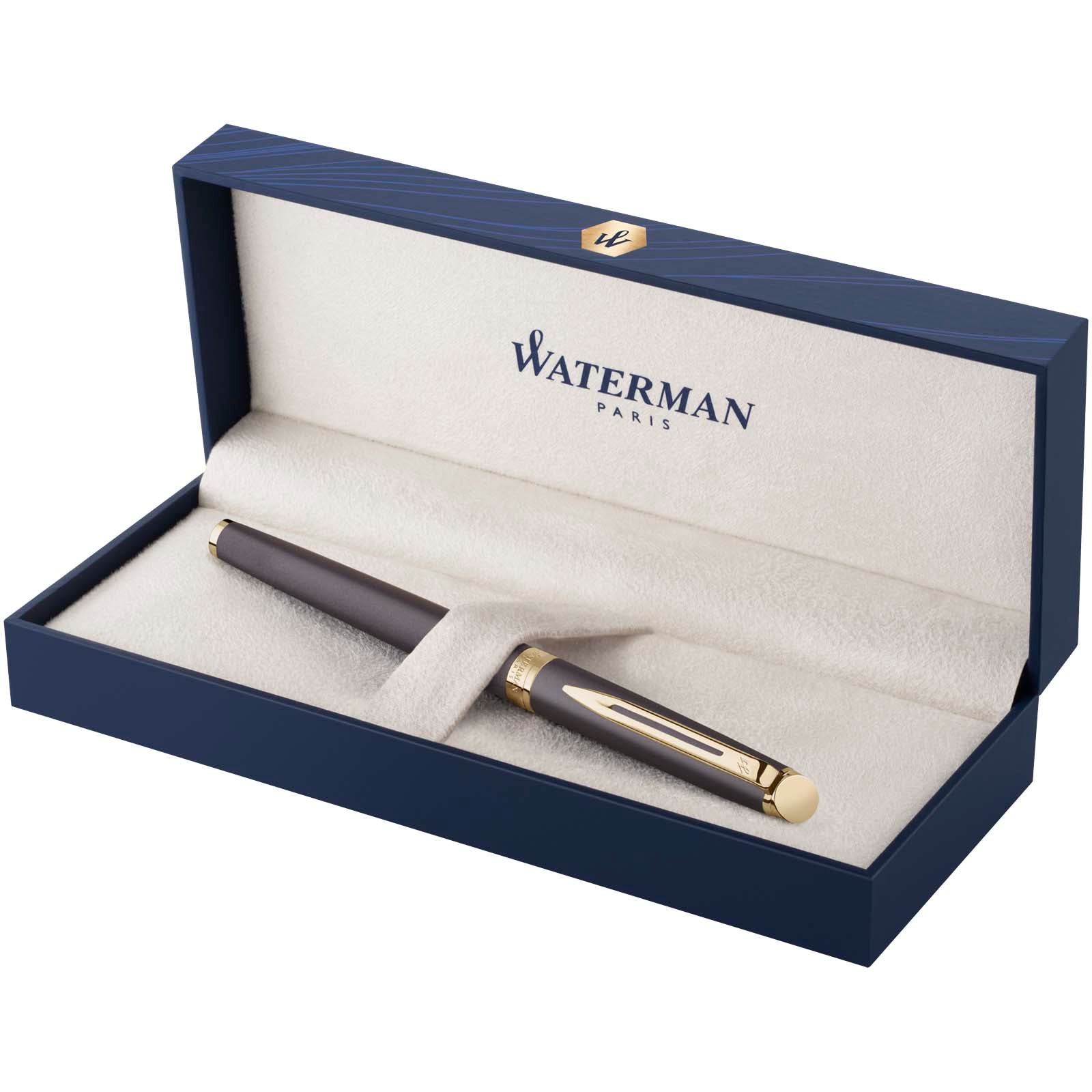 Waterman Hemisphere Tintenroller F – Schwarz