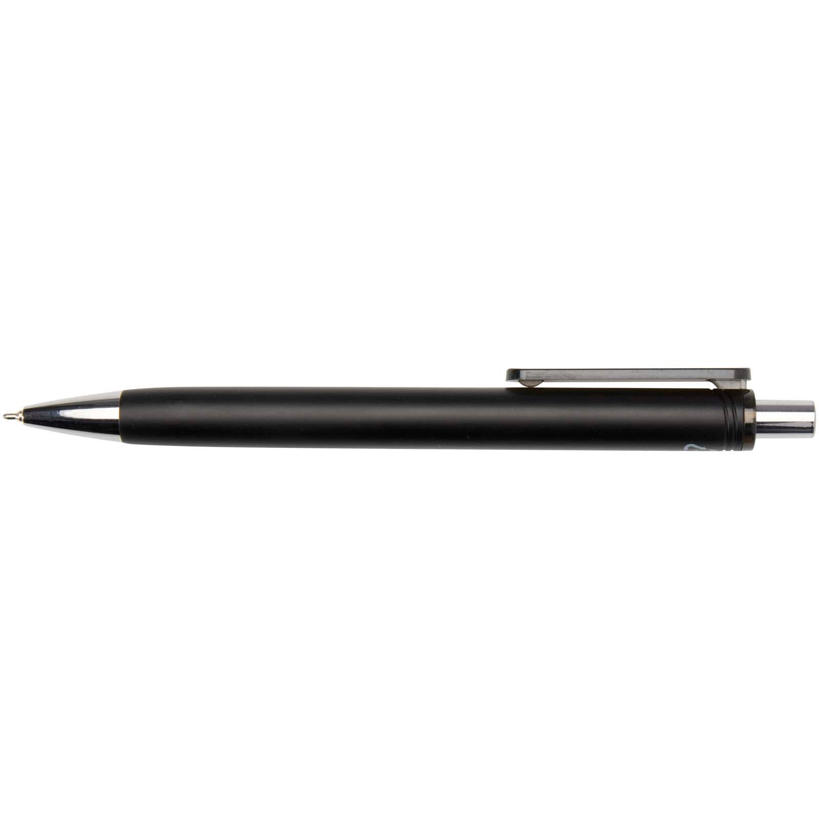 Feld RCS recycelter Kugelschreiber mit Metallic-Finish (schwarze Mine)