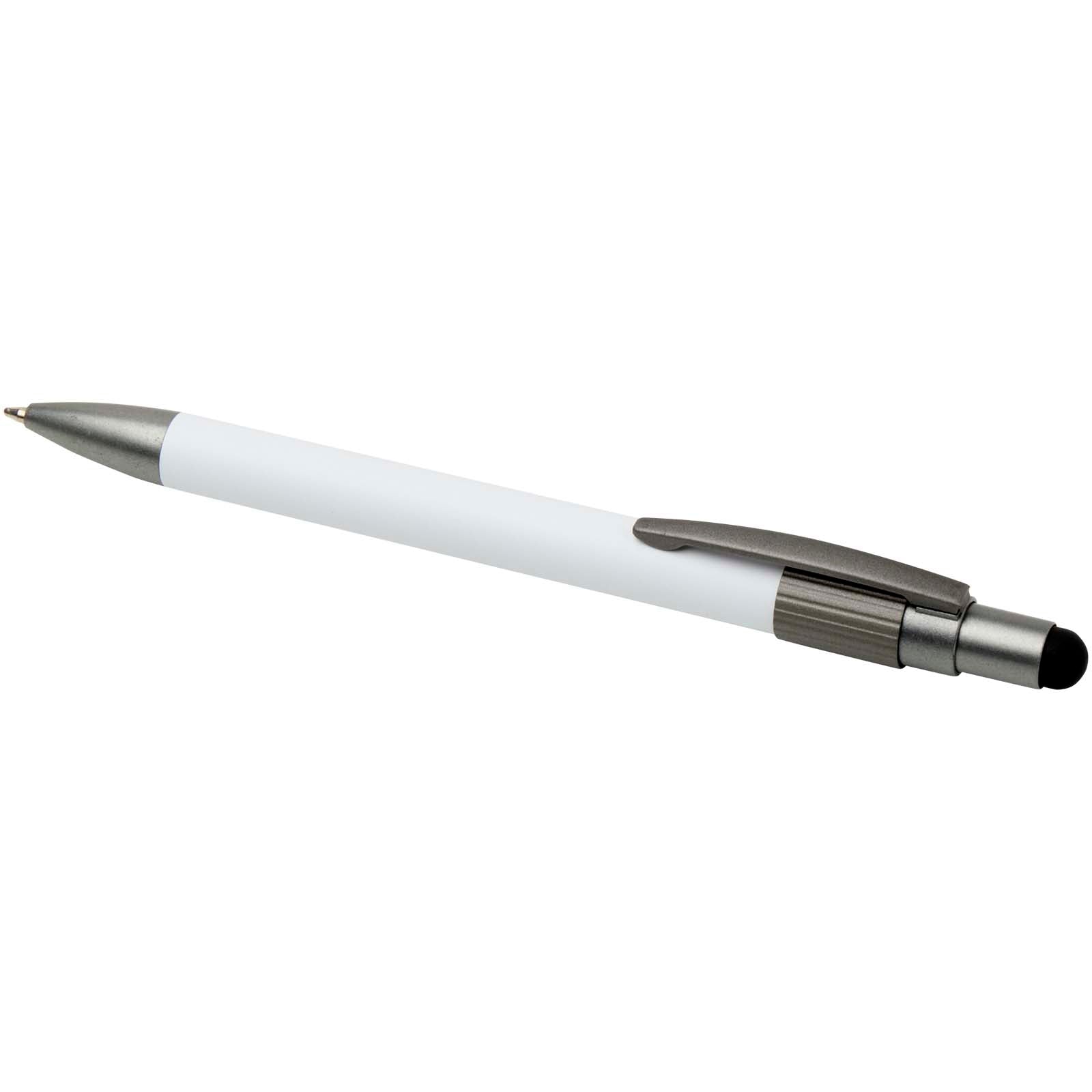 Rill RCS recycelter Kugelschreiber mit Stylus und Fidget Spinner (blaue Mine)