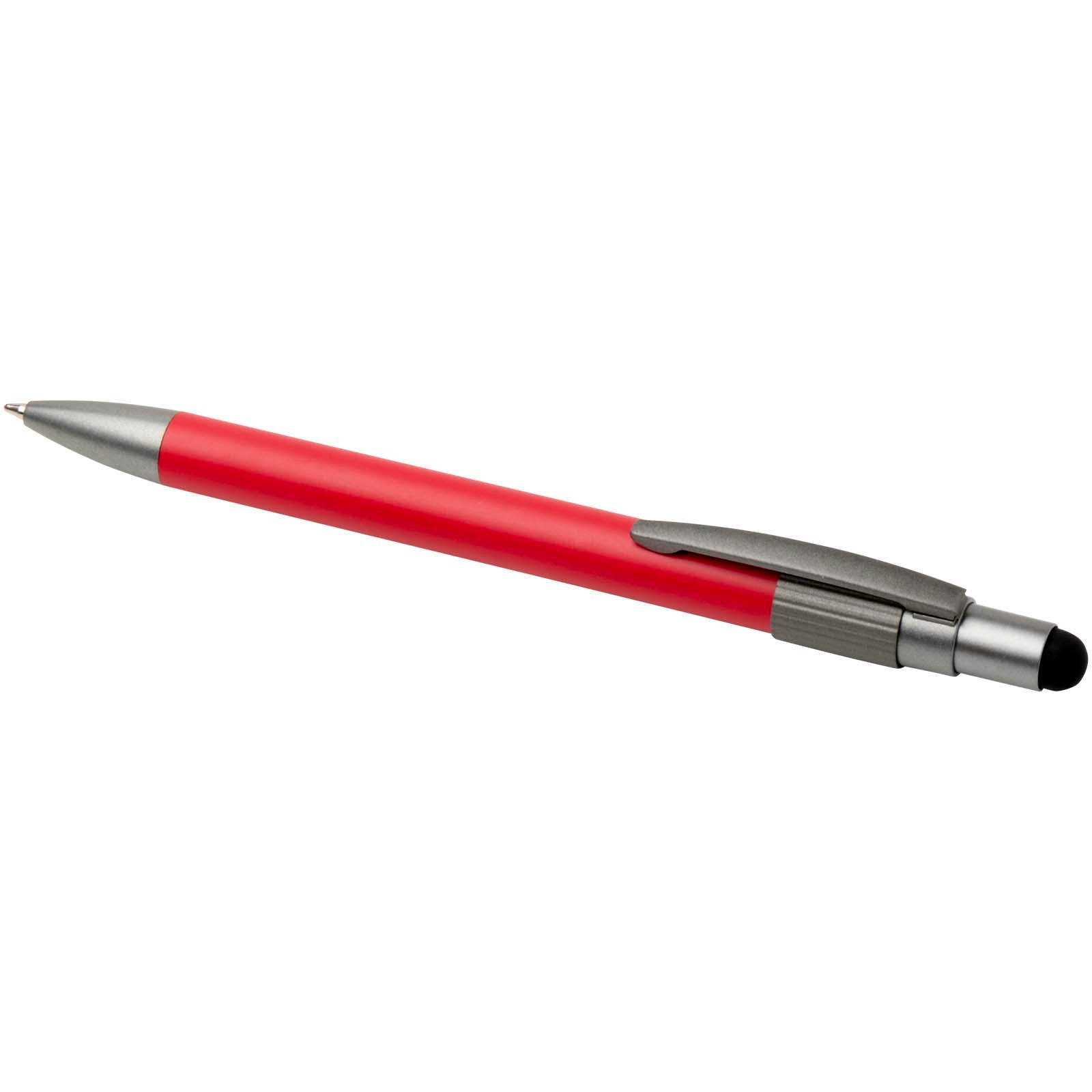 Rill RCS recycelter Kugelschreiber mit Stylus und Fidget Spinner (blaue Mine)