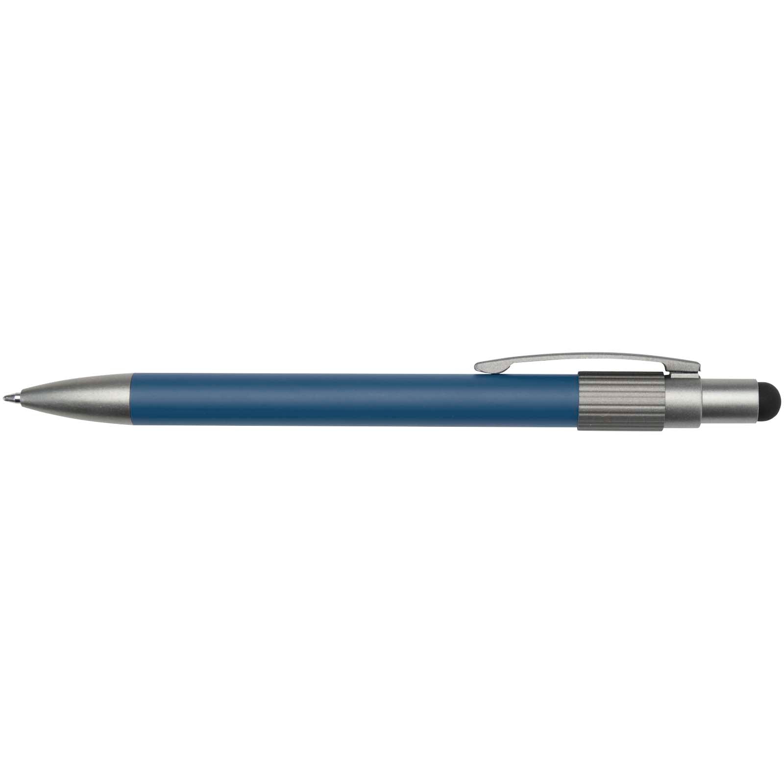Rill RCS recycelter Kugelschreiber mit Stylus und Fidget Spinner (blaue Mine)