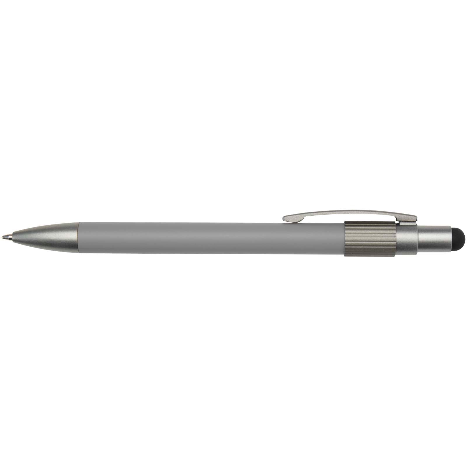 Rill RCS recycelter Kugelschreiber mit Stylus und Fidget Spinner (blaue Mine)