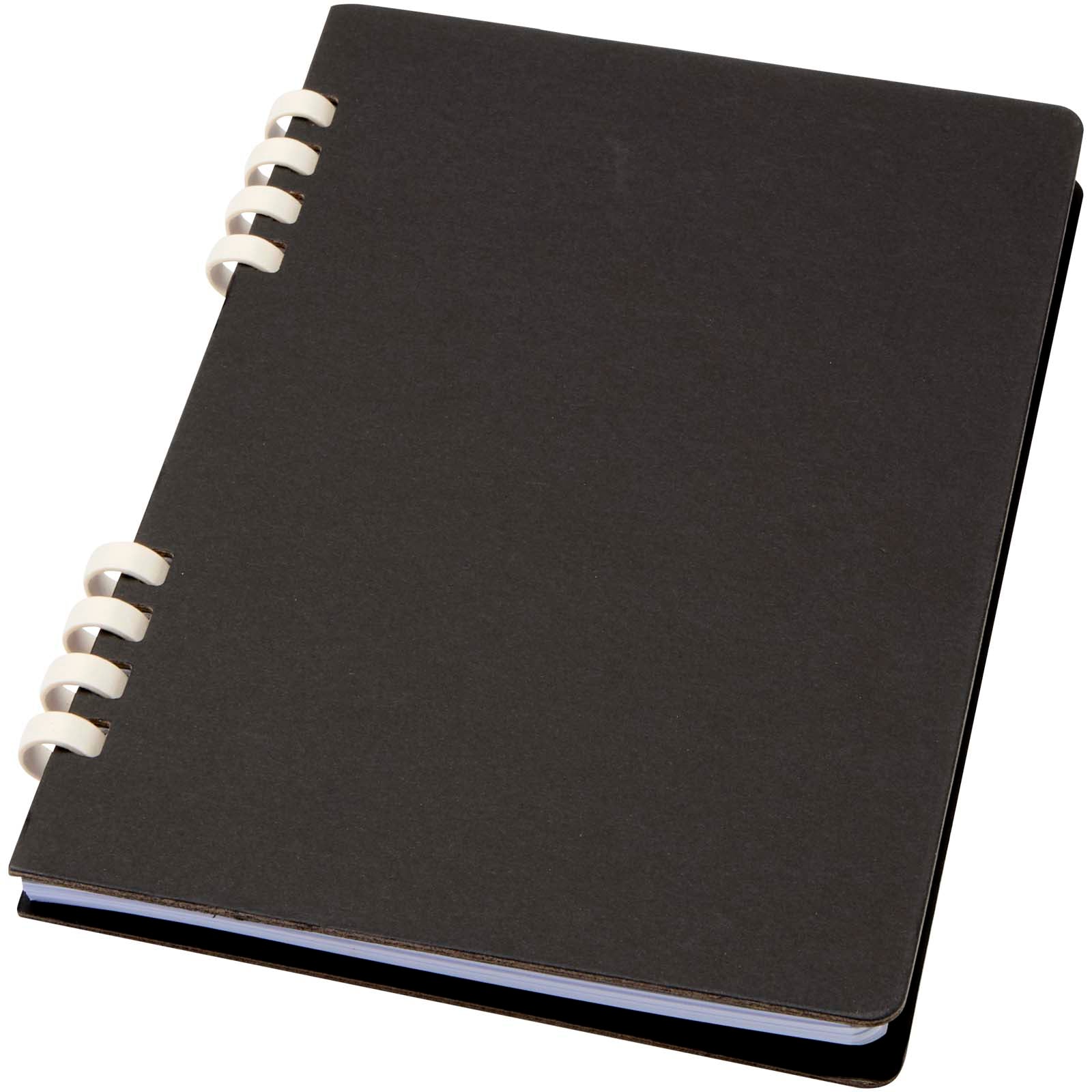 Fil A5 Hardcover RCS recyceltes Spiralnotizbuch – Schwarz