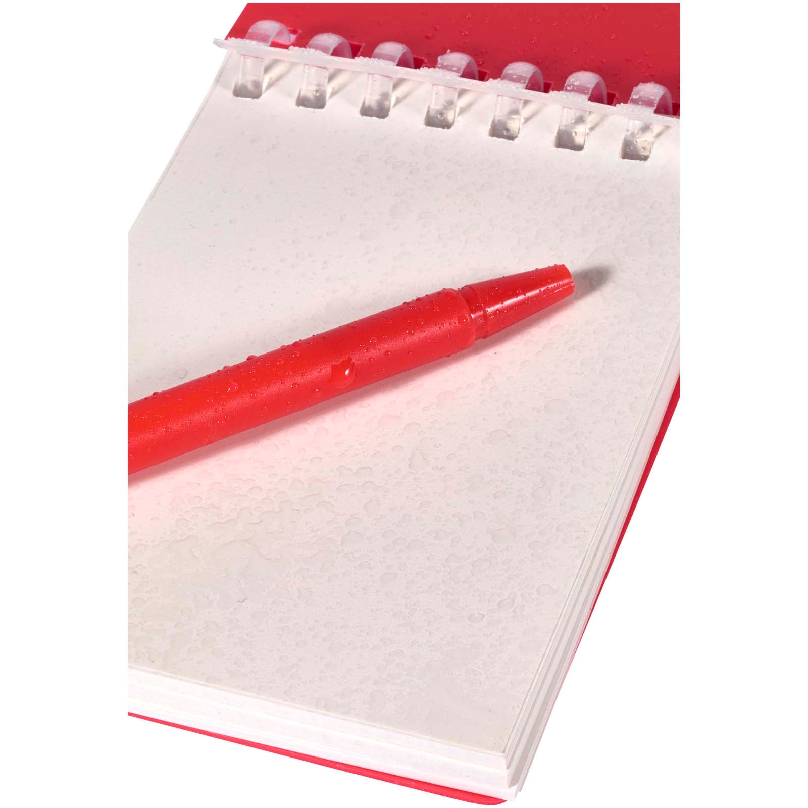 Lig Mini Recyceltes Outdoor-Softcover Notizbuch und Kugelschreiber Set (schwarze Mine)
