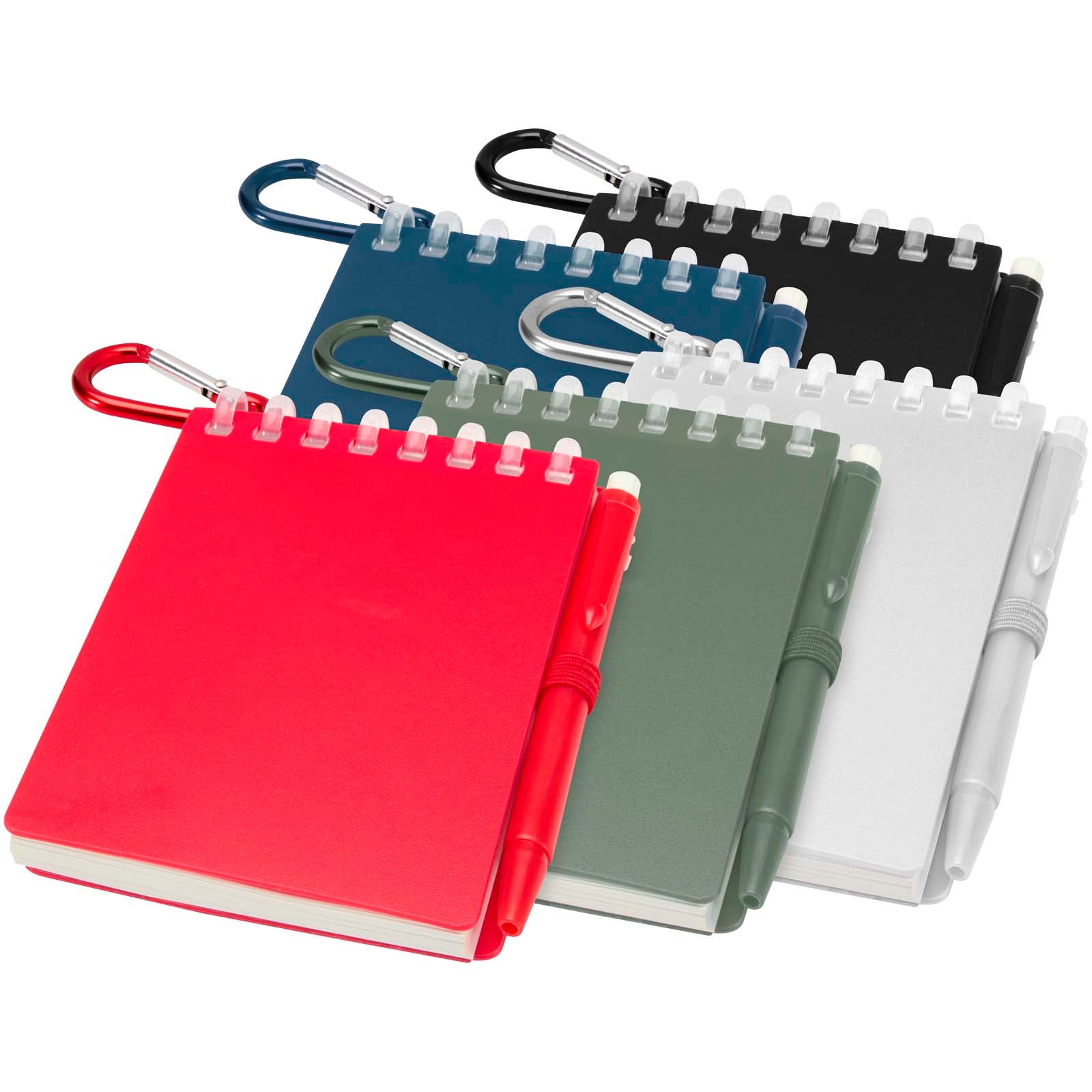 Lig Mini Recyceltes Outdoor-Softcover Notizbuch und Kugelschreiber Set (schwarze Mine)