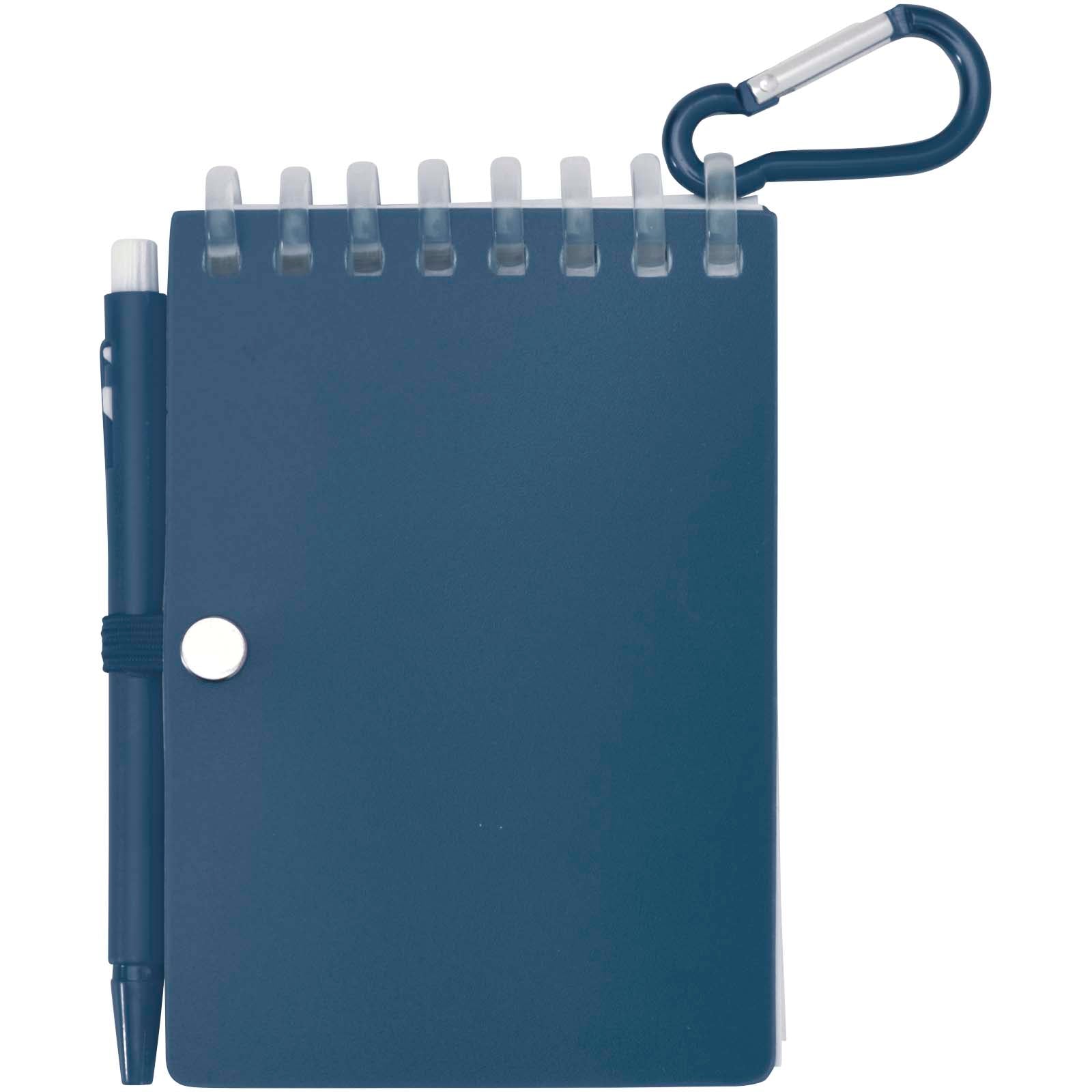 Lig Mini Recyceltes Outdoor-Softcover Notizbuch und Kugelschreiber Set (schwarze Mine)