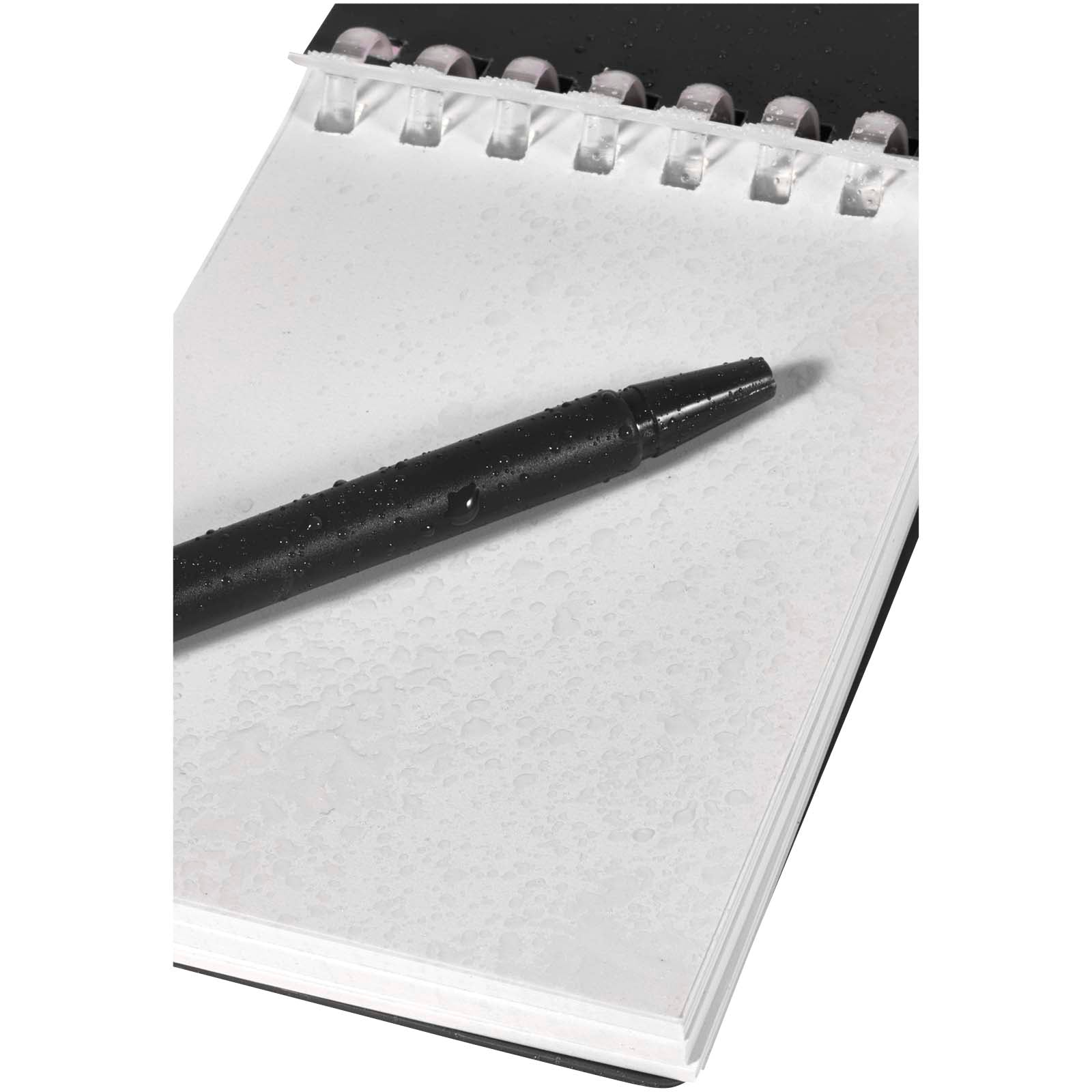 Lig Mini Recyceltes Outdoor-Softcover Notizbuch und Kugelschreiber Set (schwarze Mine)