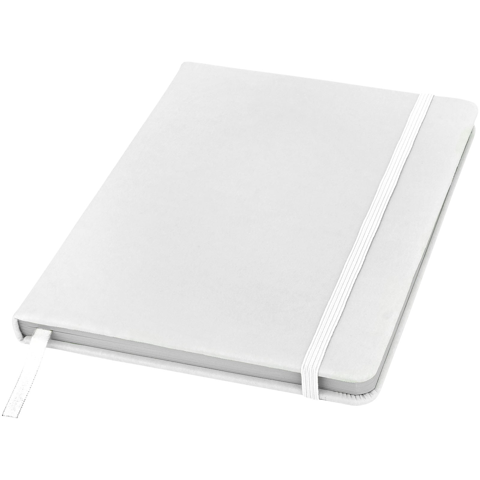 Spectrum A5 Notizbuch mit leeren Seiten – Weiss