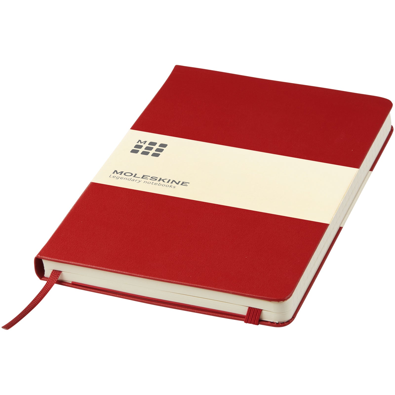 Moleskine Classic Hardcover Notizbuch L – liniert – Scharlachrot