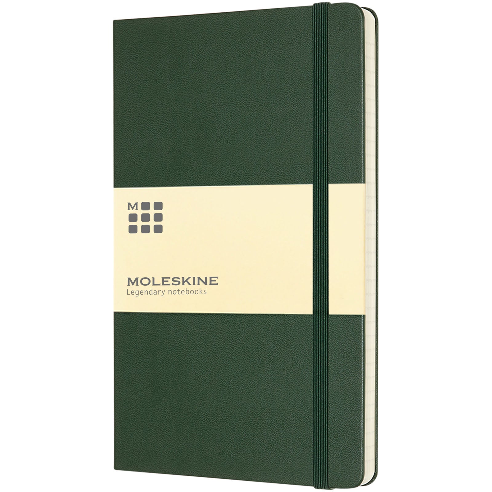 Moleskine Classic Hardcover Notizbuch L – liniert – Myrtengrün