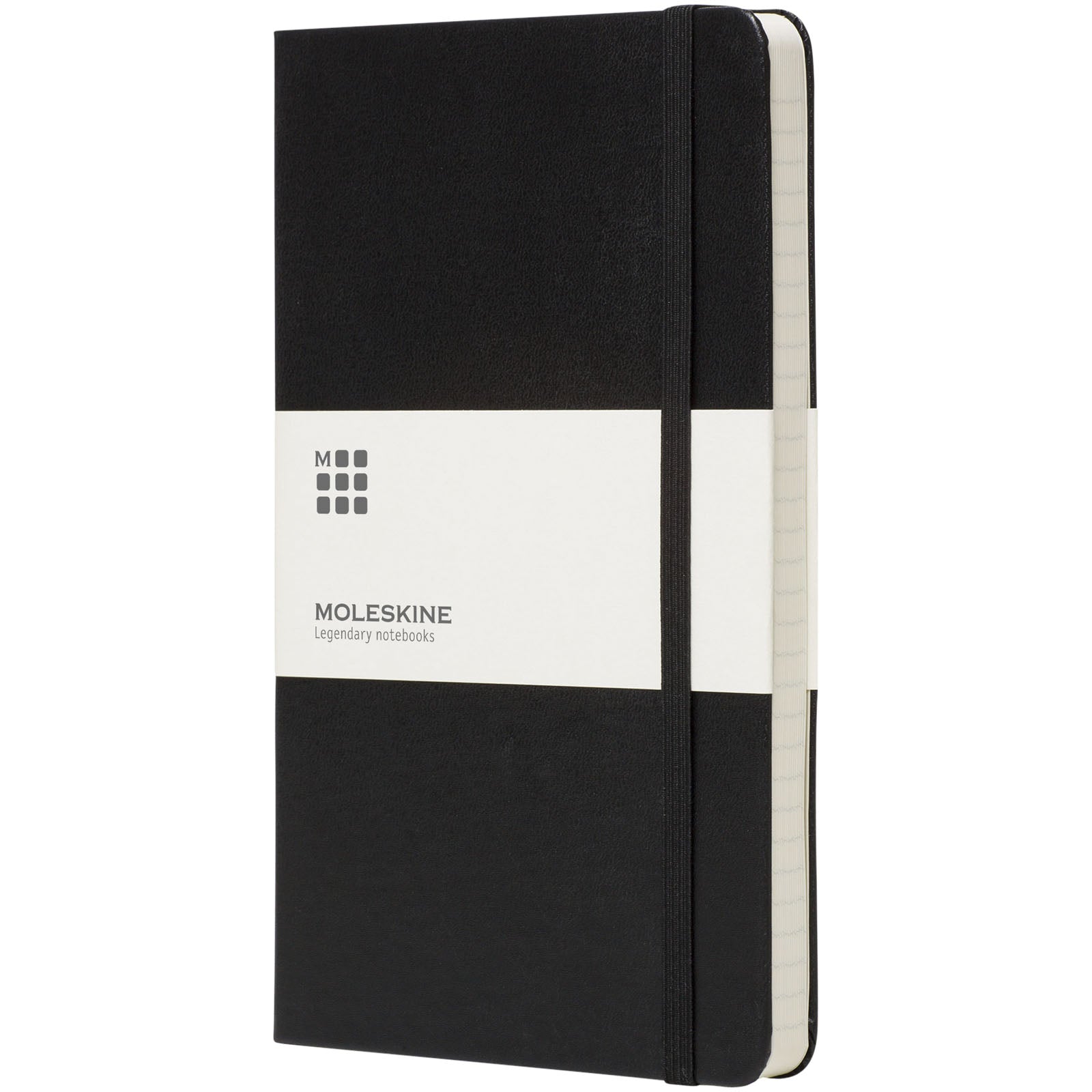 Moleskine Classic Hardcover Notizbuch Taschenformat – liniert – Schwarz