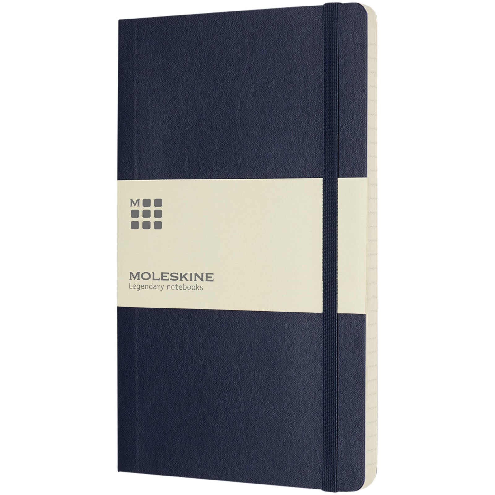 Moleskine Classic Softcover Notizbuch L – liniert – Saphir