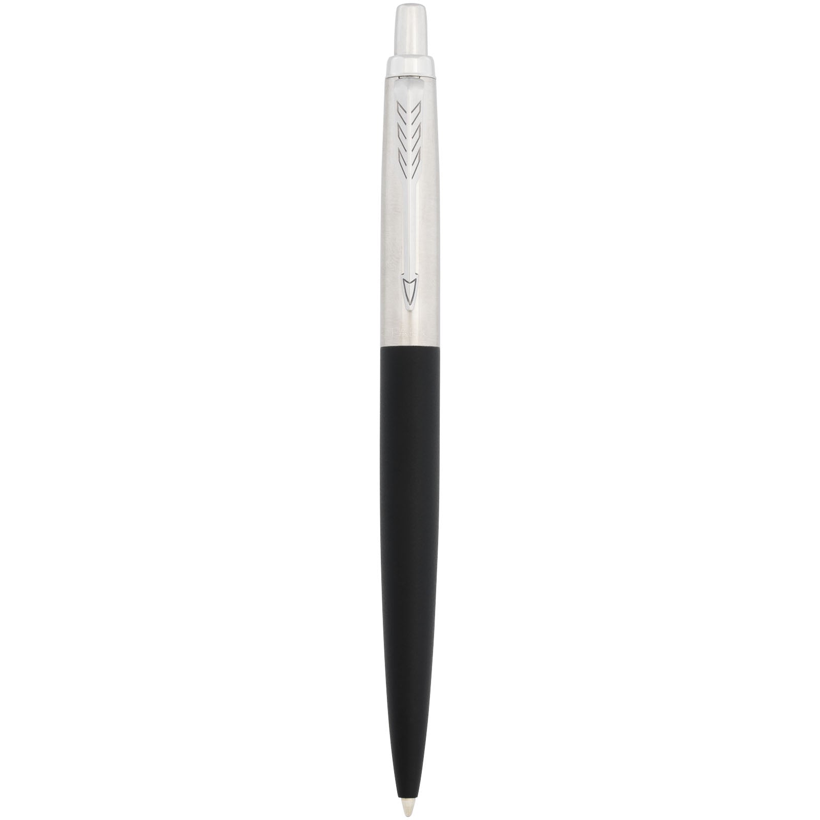 Parker Jotter XL matt mit Kugelschreiber mit Chromverzierung (blaue Mine)