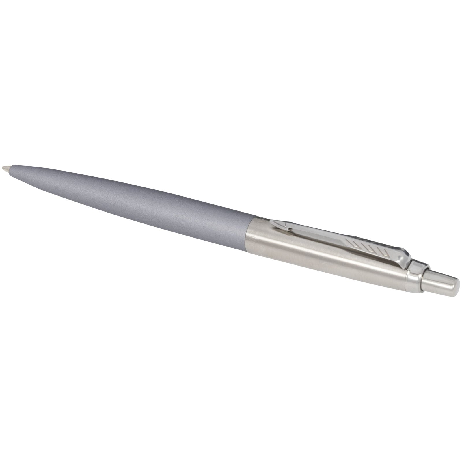 Parker Jotter XL matt mit Kugelschreiber mit Chromverzierung (blaue Mine)