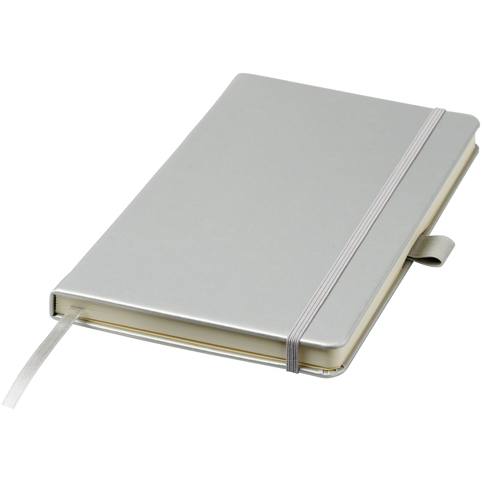 Nova A5 gebundenes Notizbuch – Silber