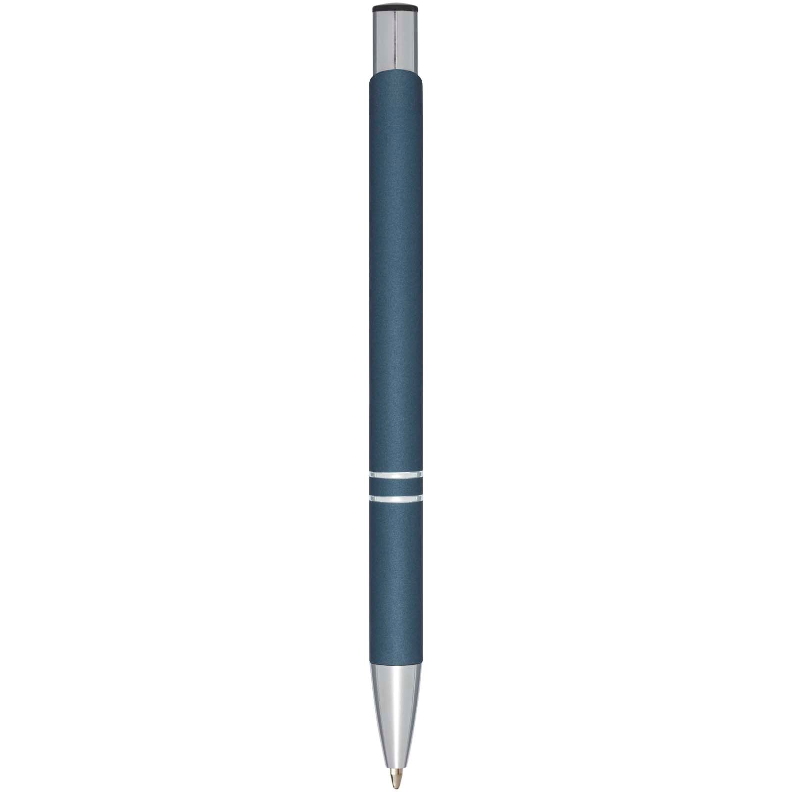 Moneta Soft Touch Druckkugelschreiber (schwarze Mine)