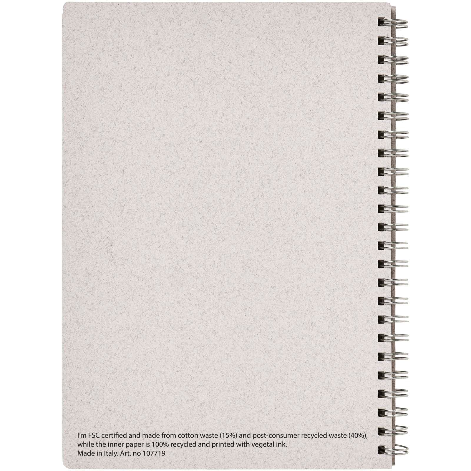 Bianco A5 Spiralnotizbuch
