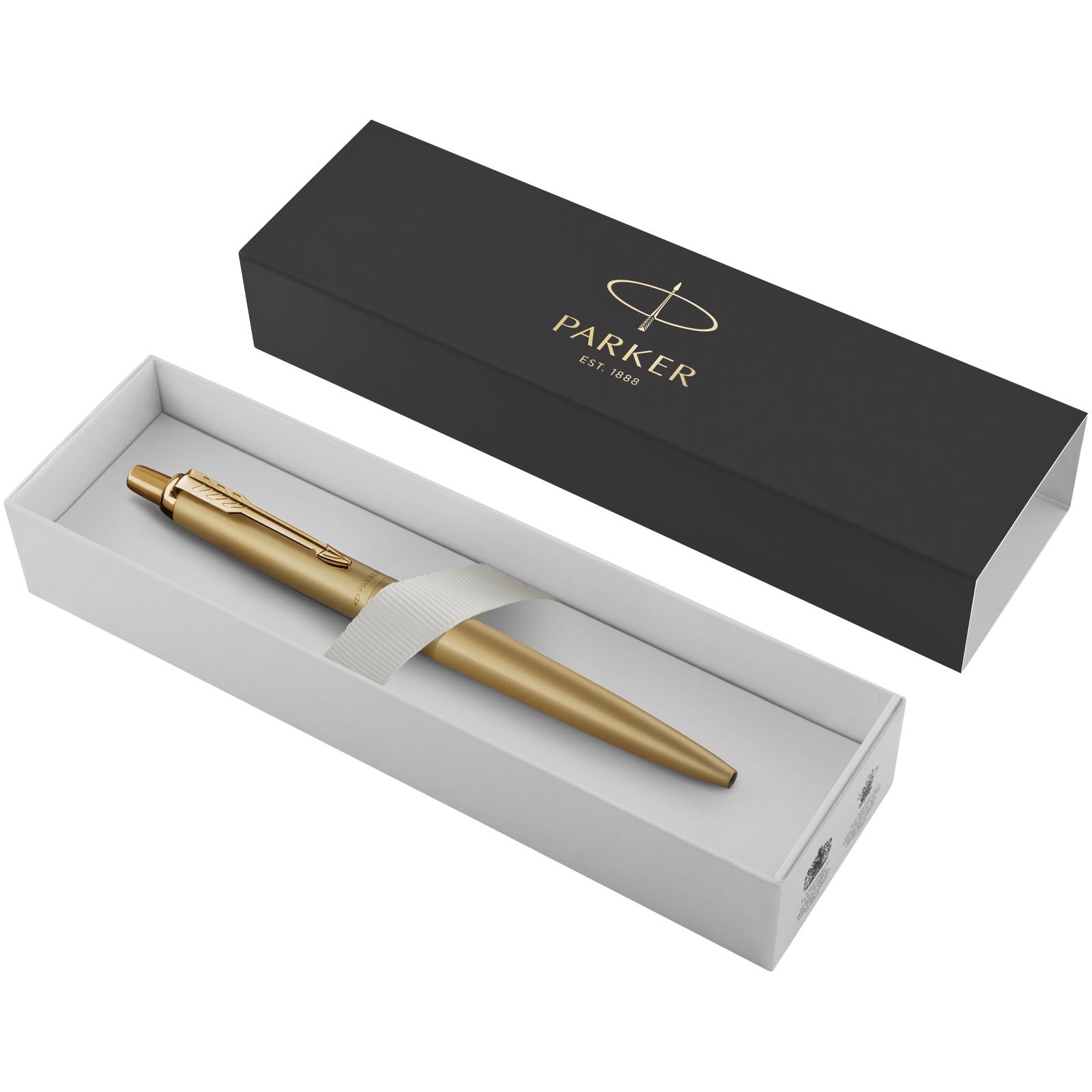 Parker Jotter einfarbiger XL Kugelschreiber (blaue Mine) – Gold