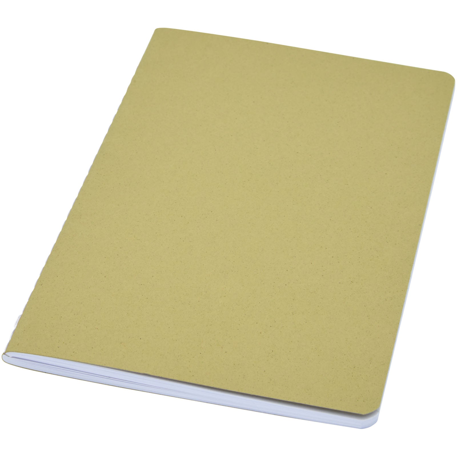Fabia Notizbuch mit Cover aus Crush Papier – Olive